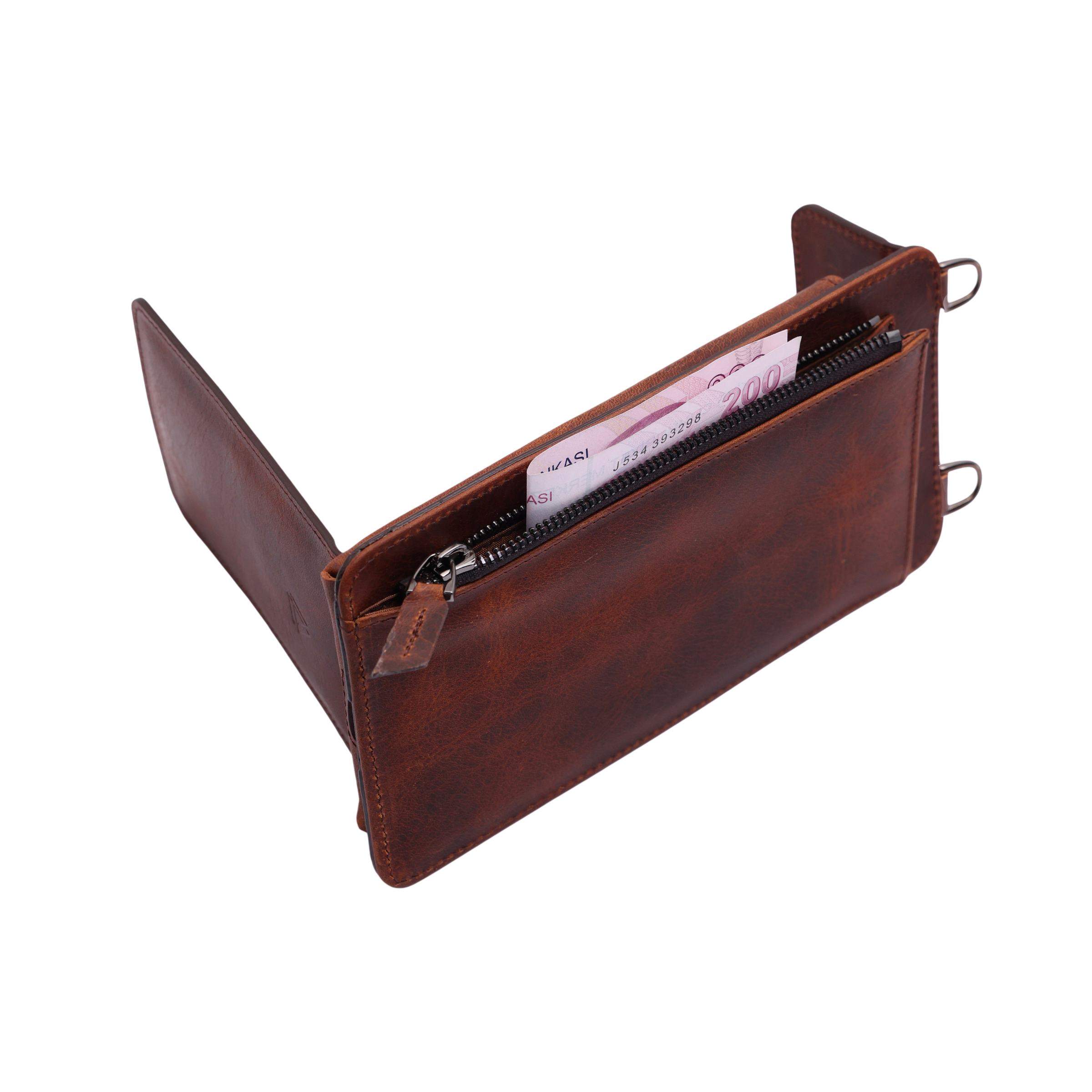 Neck Strap | Handcrafted Premium Full-Grain Leather Case for iPhone