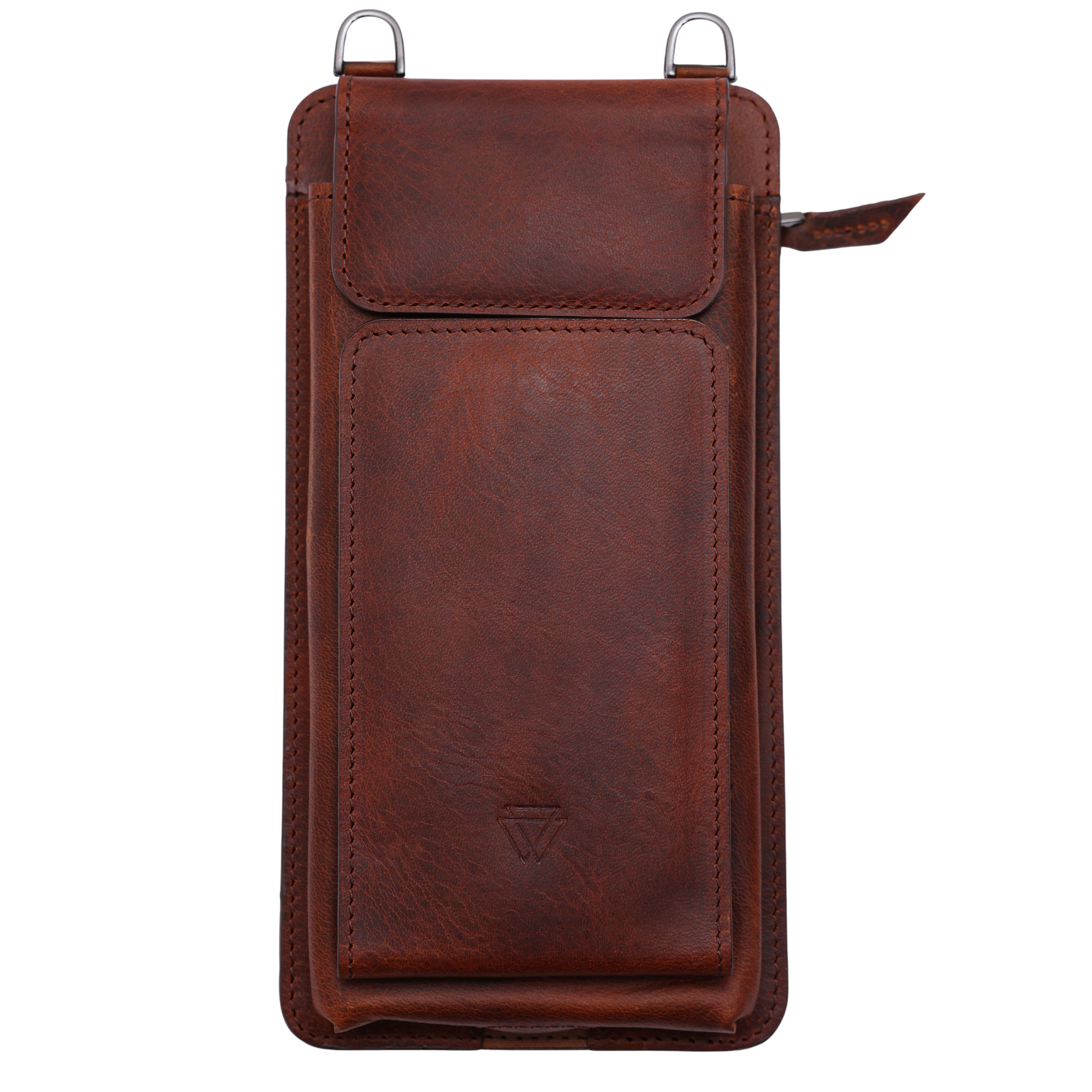 Neck Strap | Handcrafted Premium Full-Grain Leather Case for iPhone