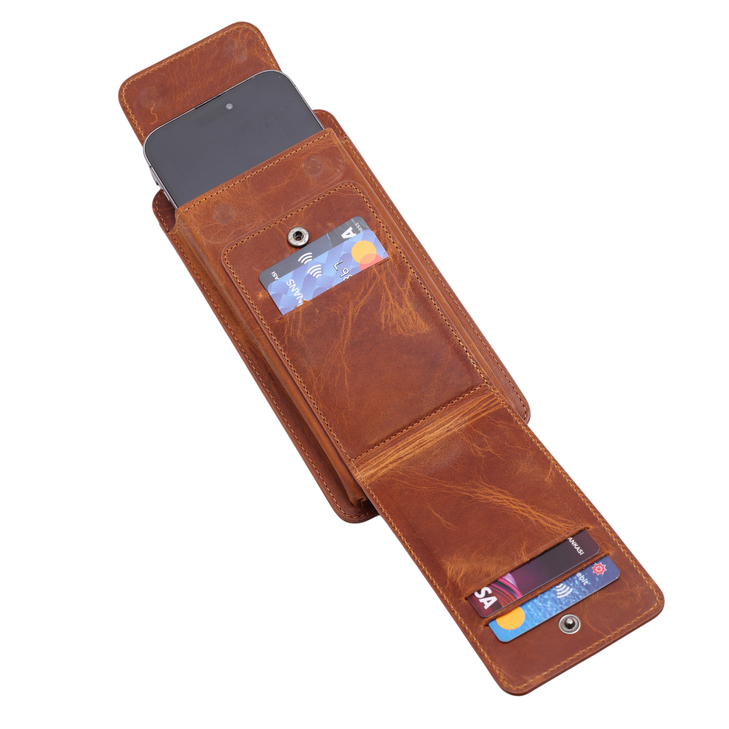 Neck Strap | Handcrafted Premium Full-Grain Leather Case for iPhone