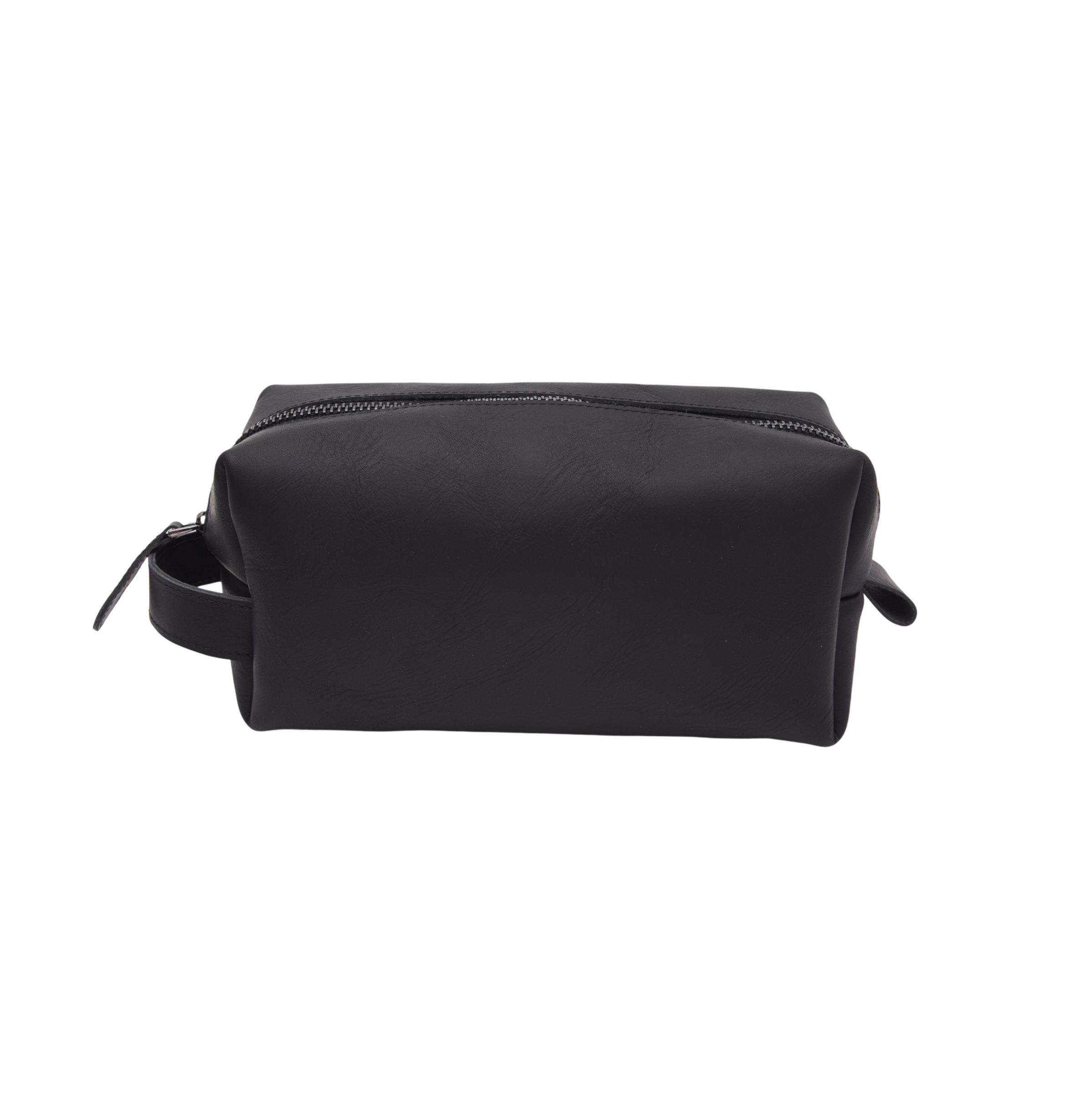 Middle Leather Washbag | Handcrafted Premium Full-Grain Leather