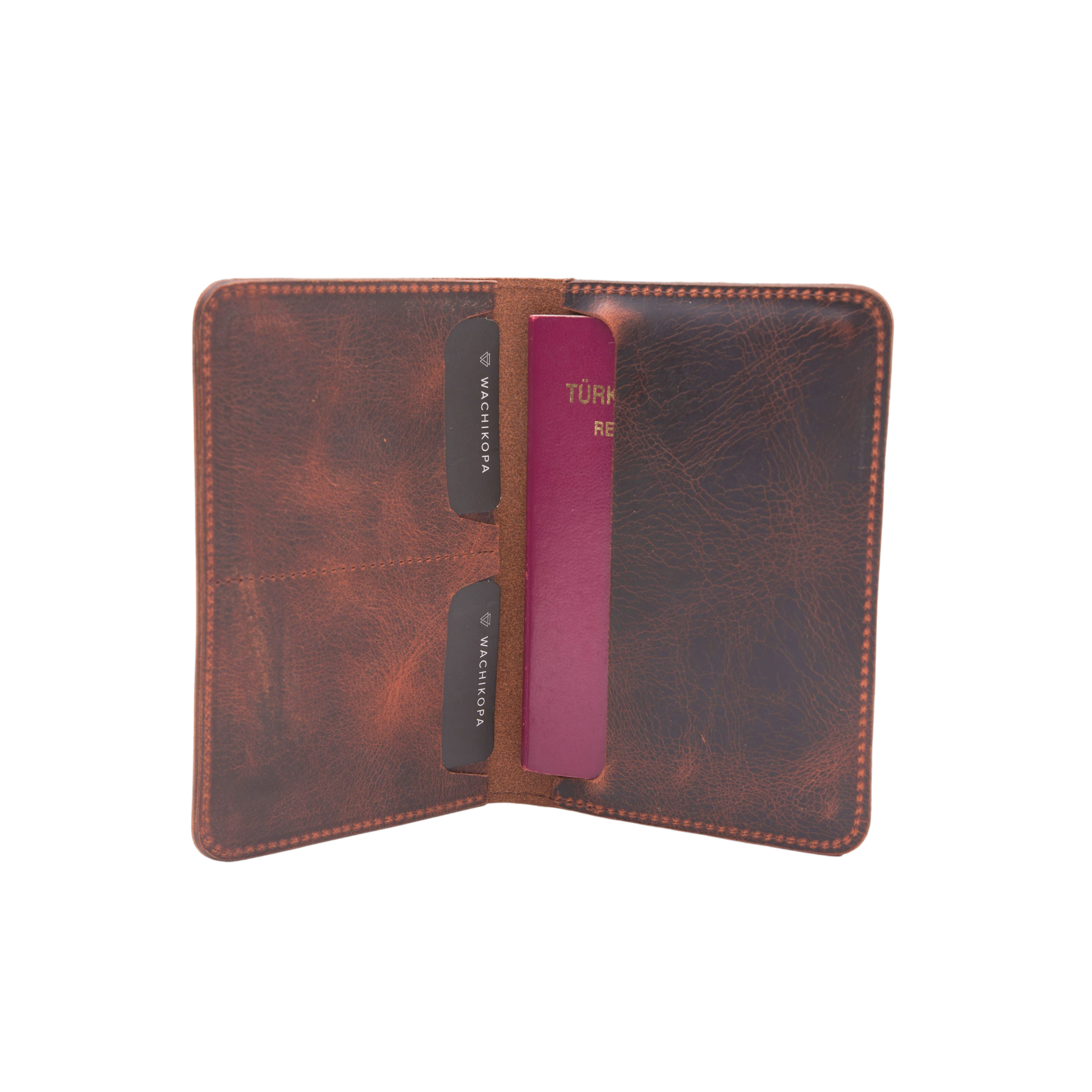 Passport Holder | Handcrafted Premium Full-Grain Leather