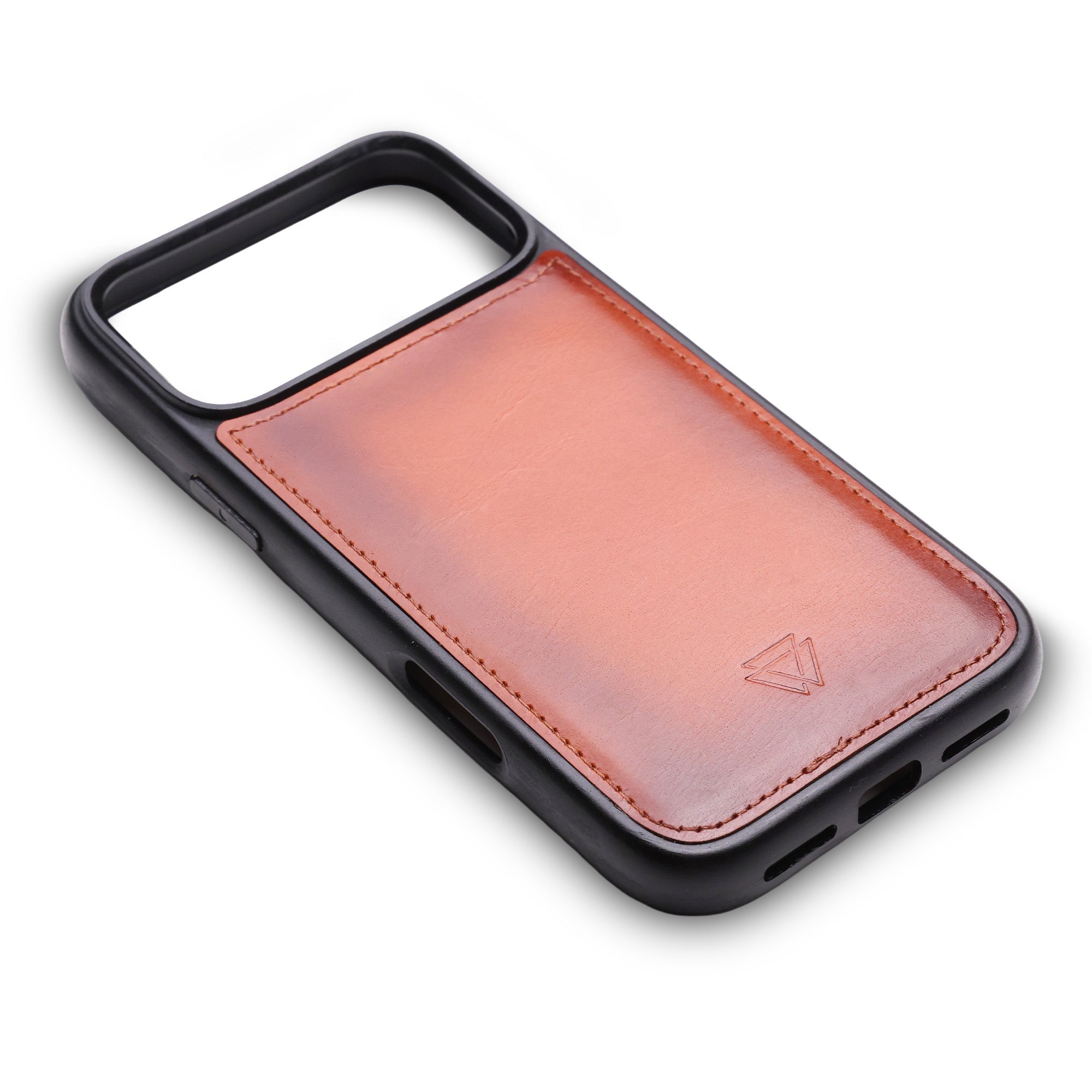 Back Cover Handmade Full-Grain Leather iPhone Case