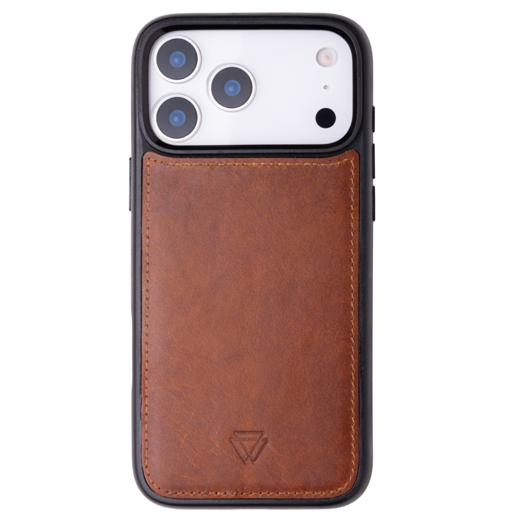 Back Cover Handmade Full-Grain Leather iPhone Case