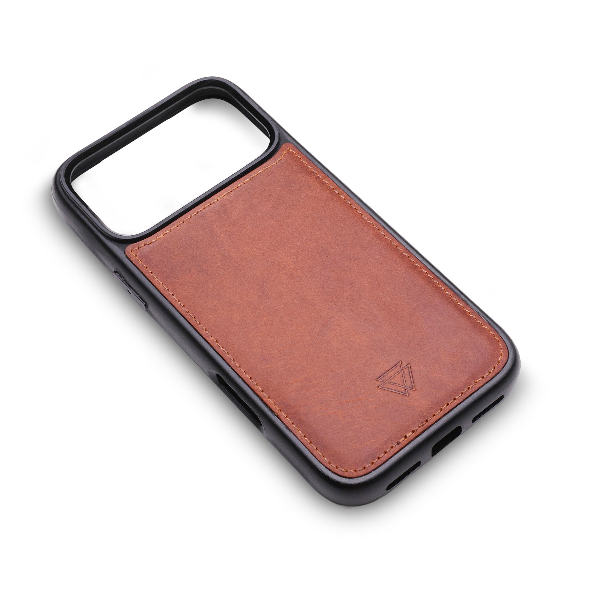 Back Cover Handmade Full-Grain Leather iPhone Case