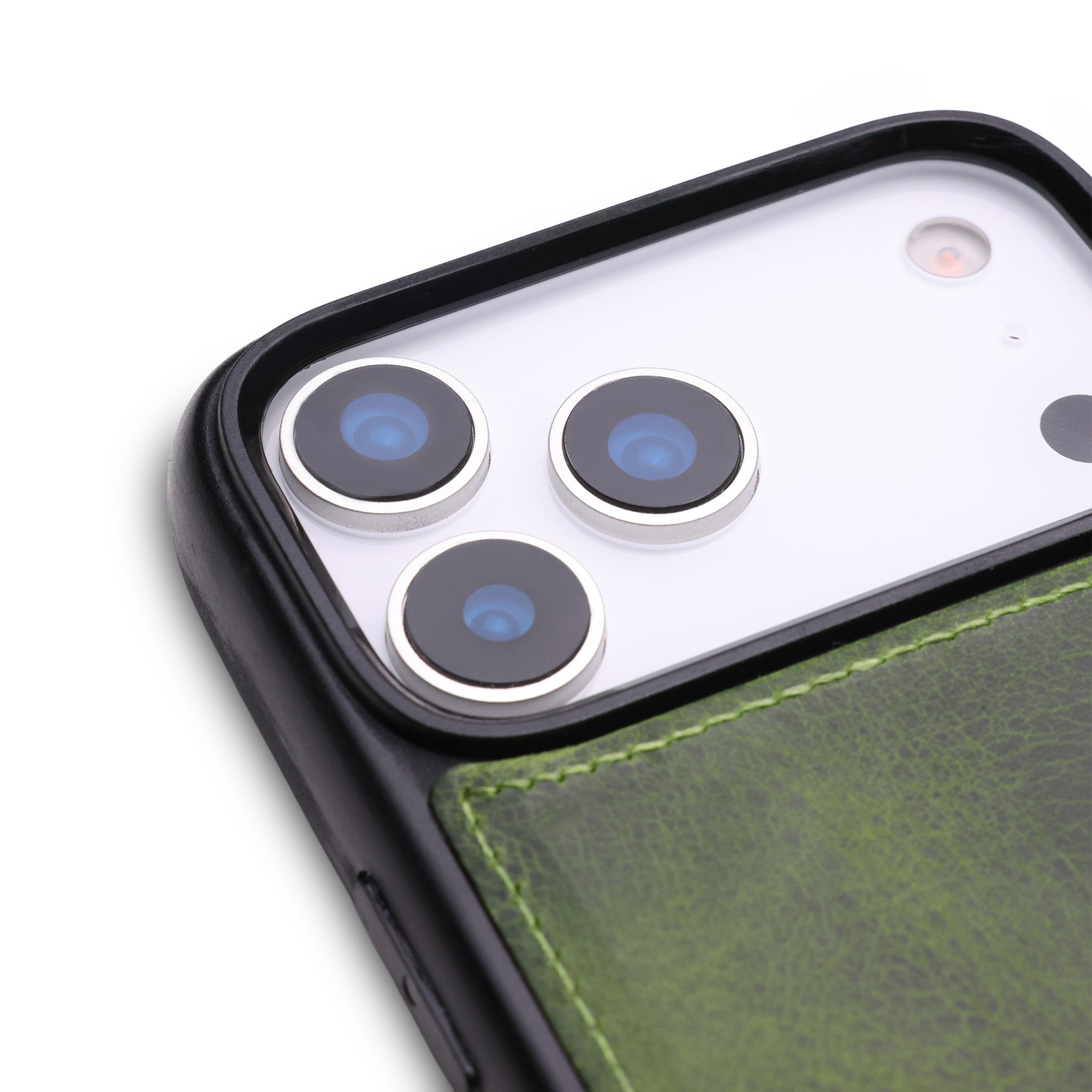 Back Cover Handmade Full-Grain Leather iPhone Case