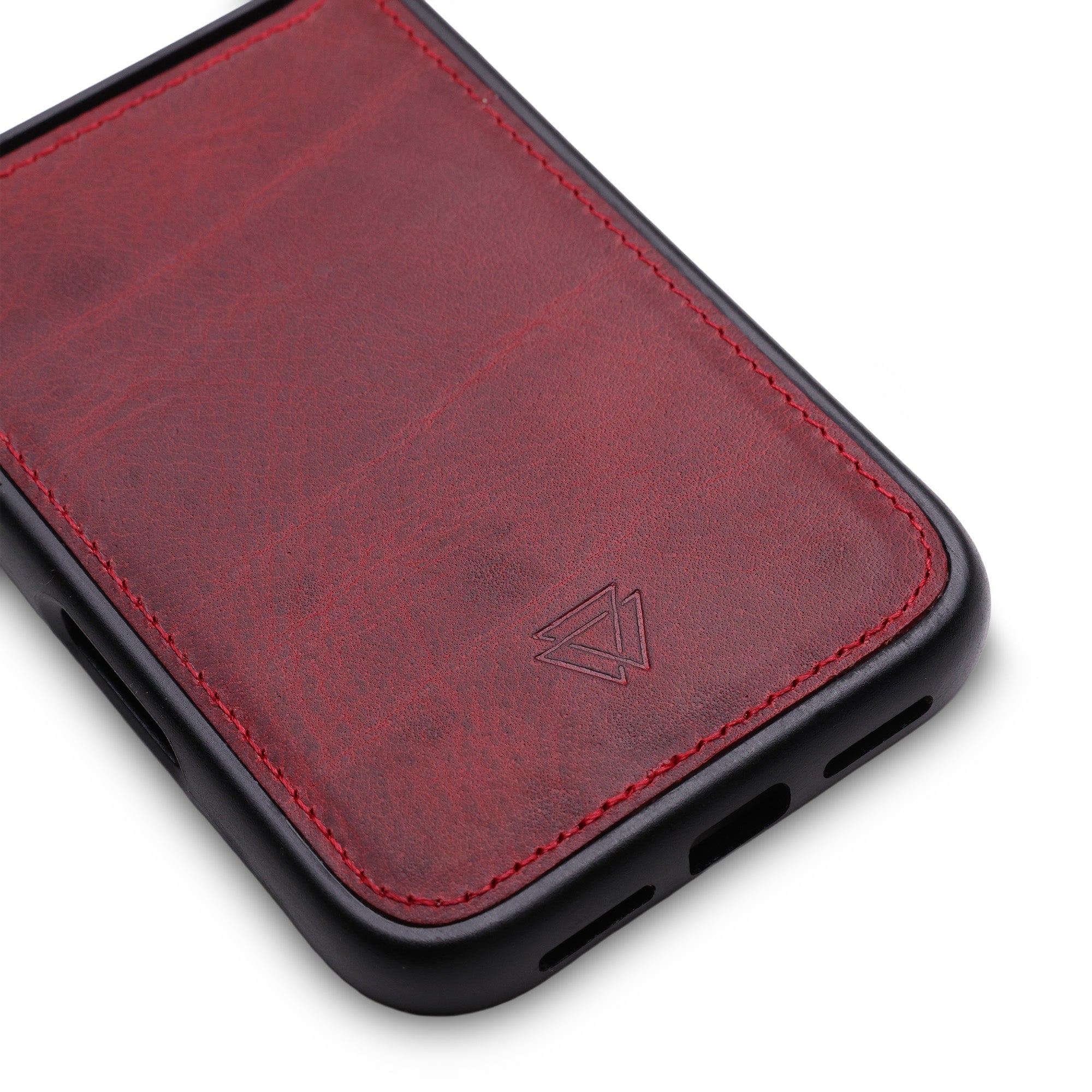 Back Cover Handmade Full-Grain Leather iPhone Case