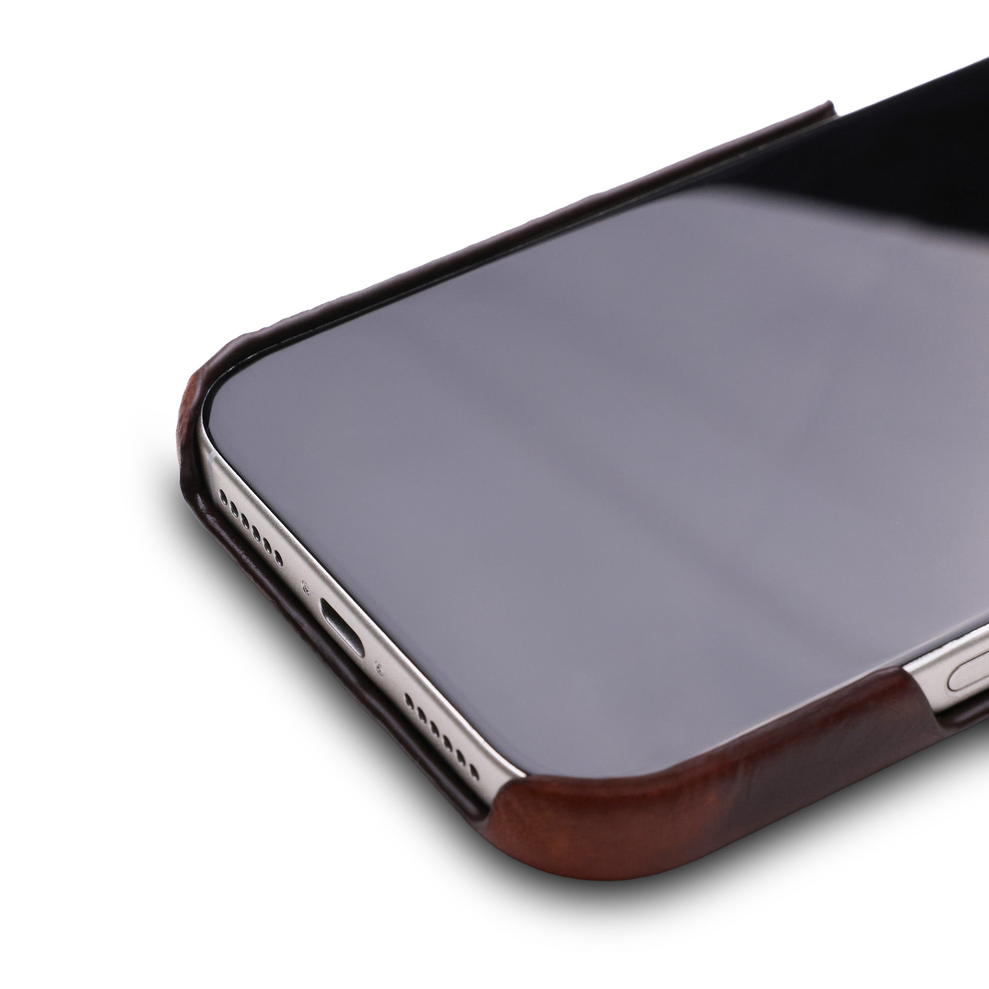 Full Wrap C.C | Handcrafted Full-Grain Leather Case for iPhone