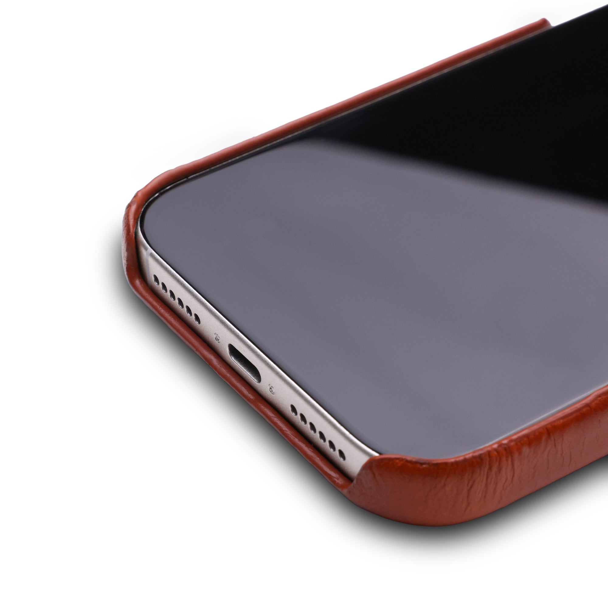 Full Wrap C.C | Handcrafted Full-Grain Leather Case for iPhone