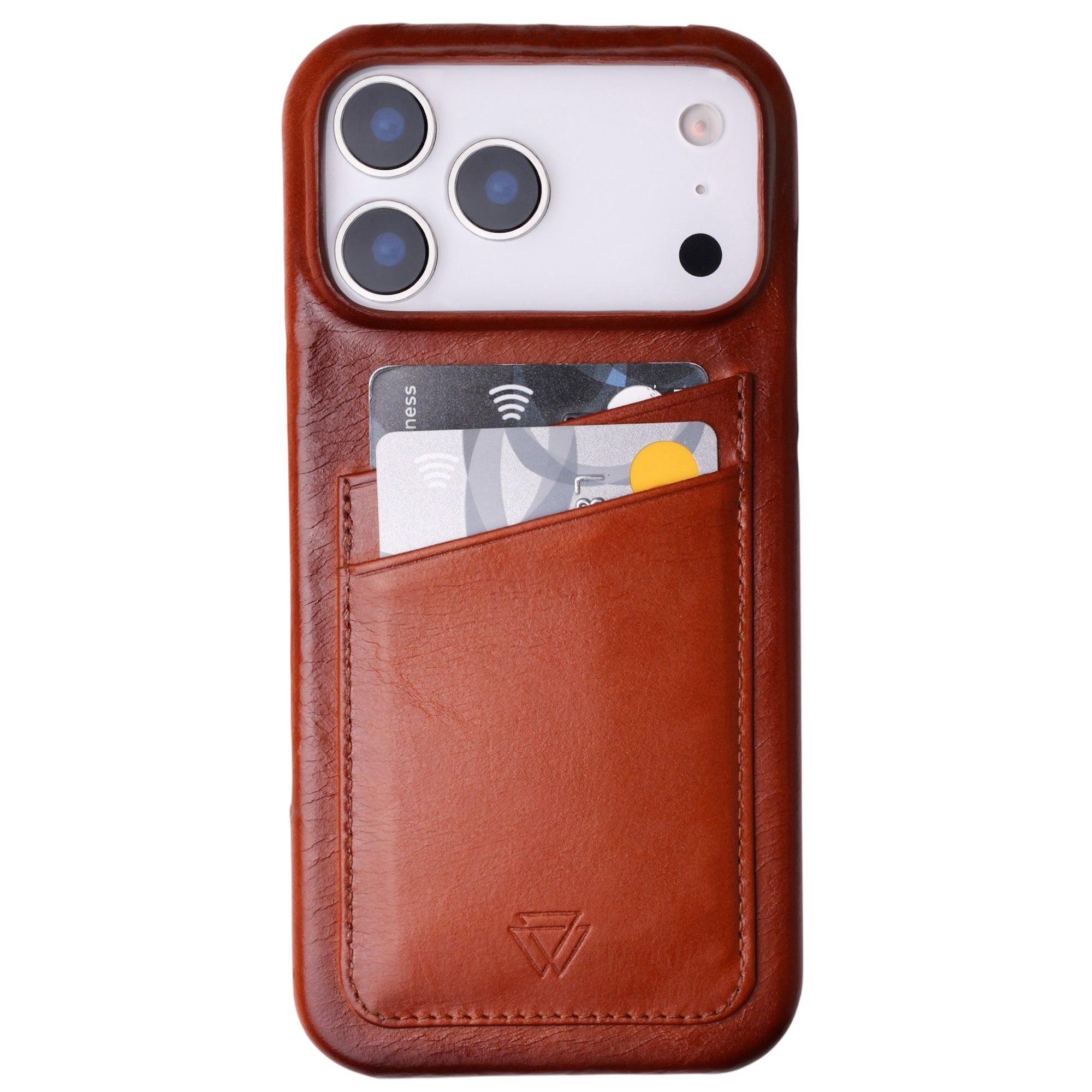 Full Wrap C.C | Handcrafted Full-Grain Leather Case for iPhone