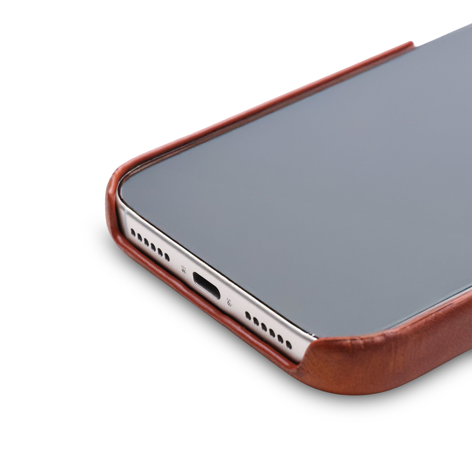 Full Wrap C.C | Handcrafted Full-Grain Leather Case for iPhone