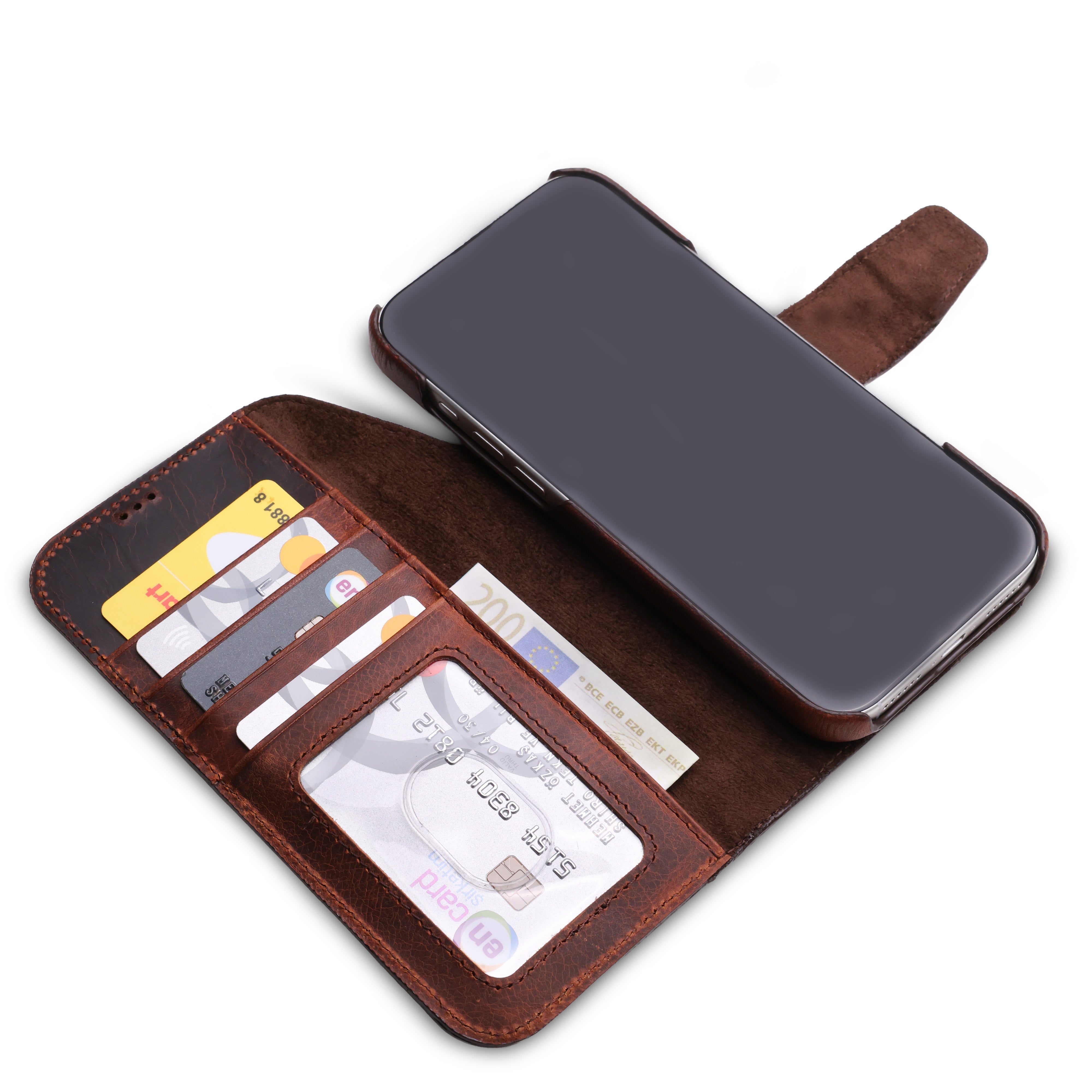 Full Wrap Magic Case | Handcrafted Full-Grain Leather for iPhone