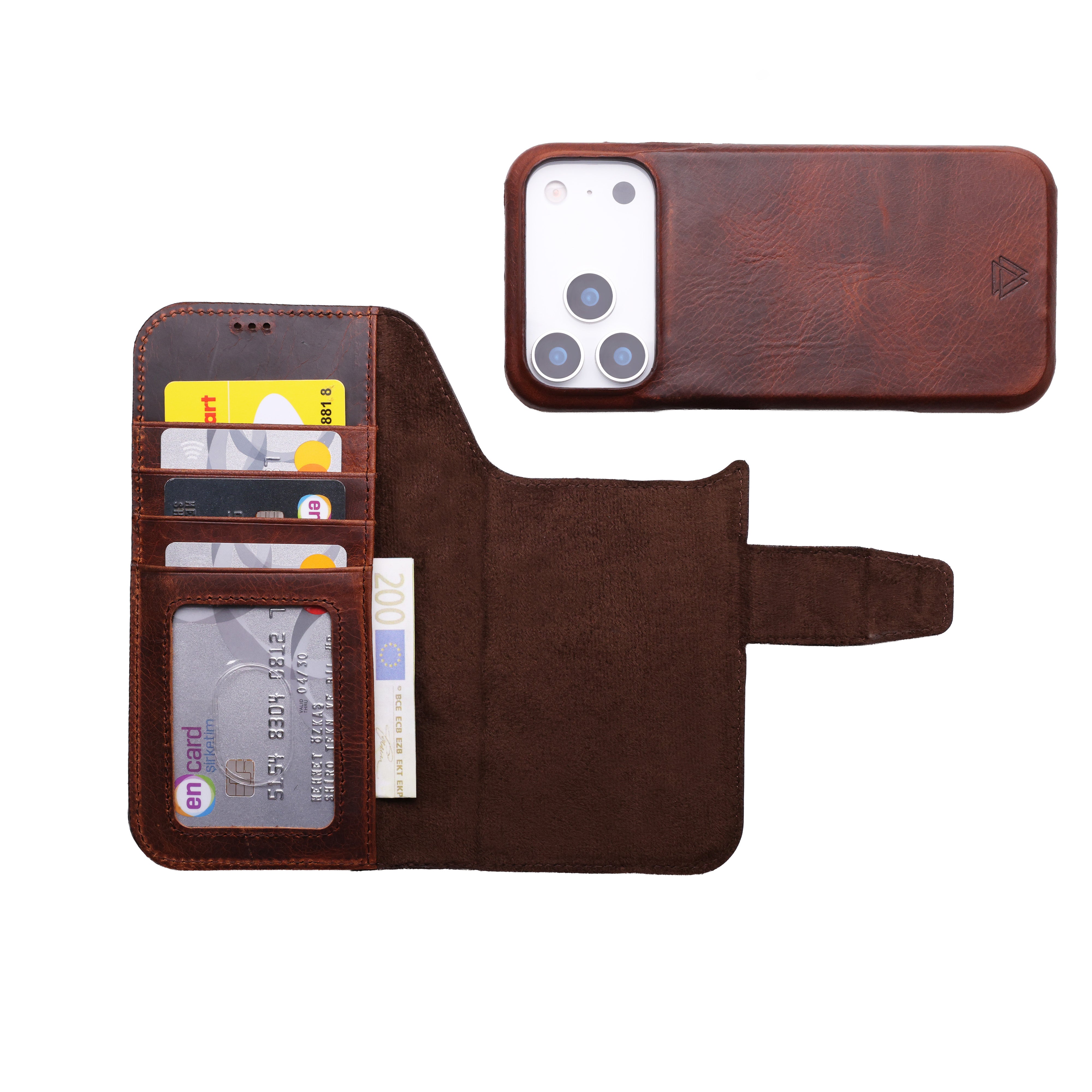 Full Wrap Magic Case | Handcrafted Full-Grain Leather for iPhone