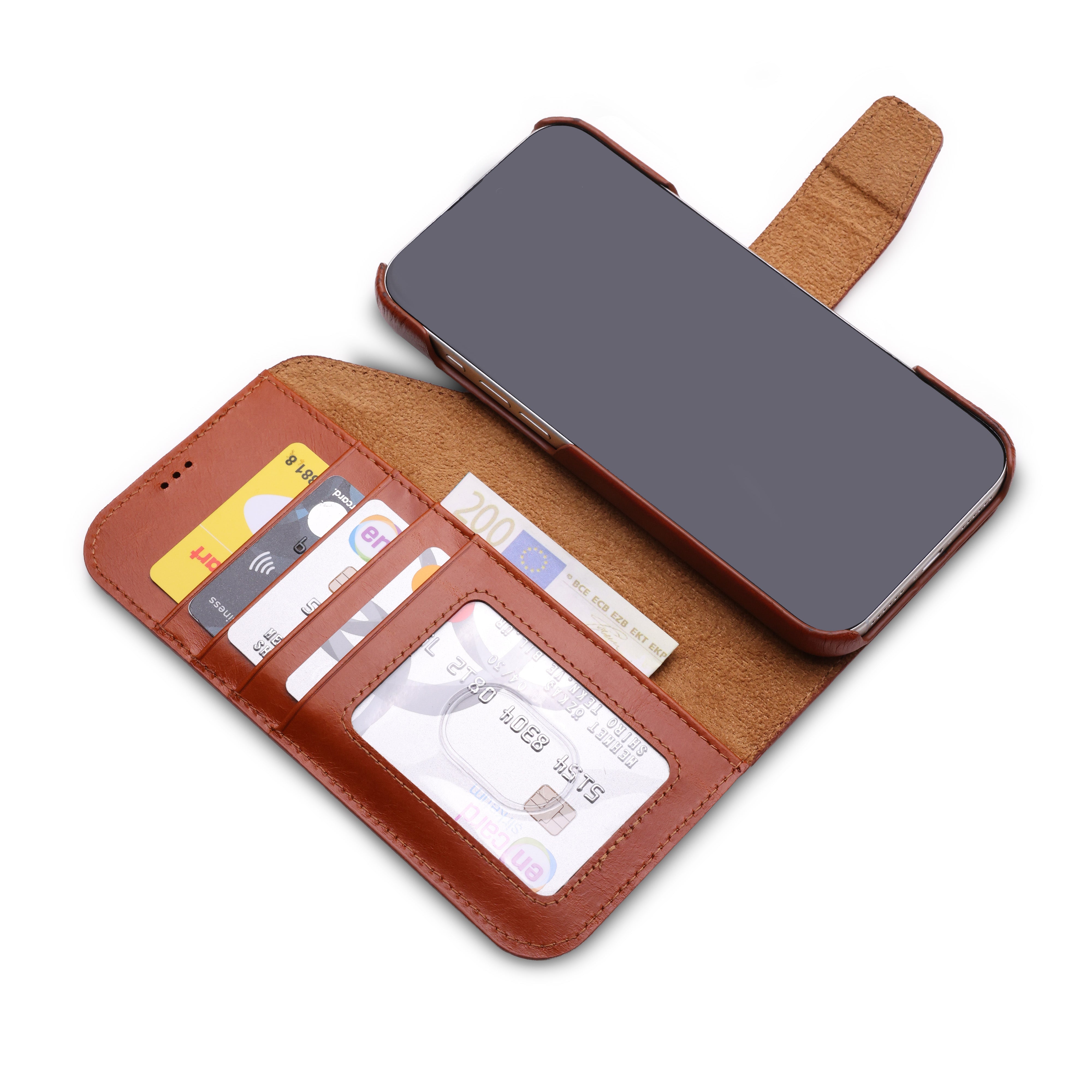 Full Wrap Magic Case | Handcrafted Full-Grain Leather for iPhone