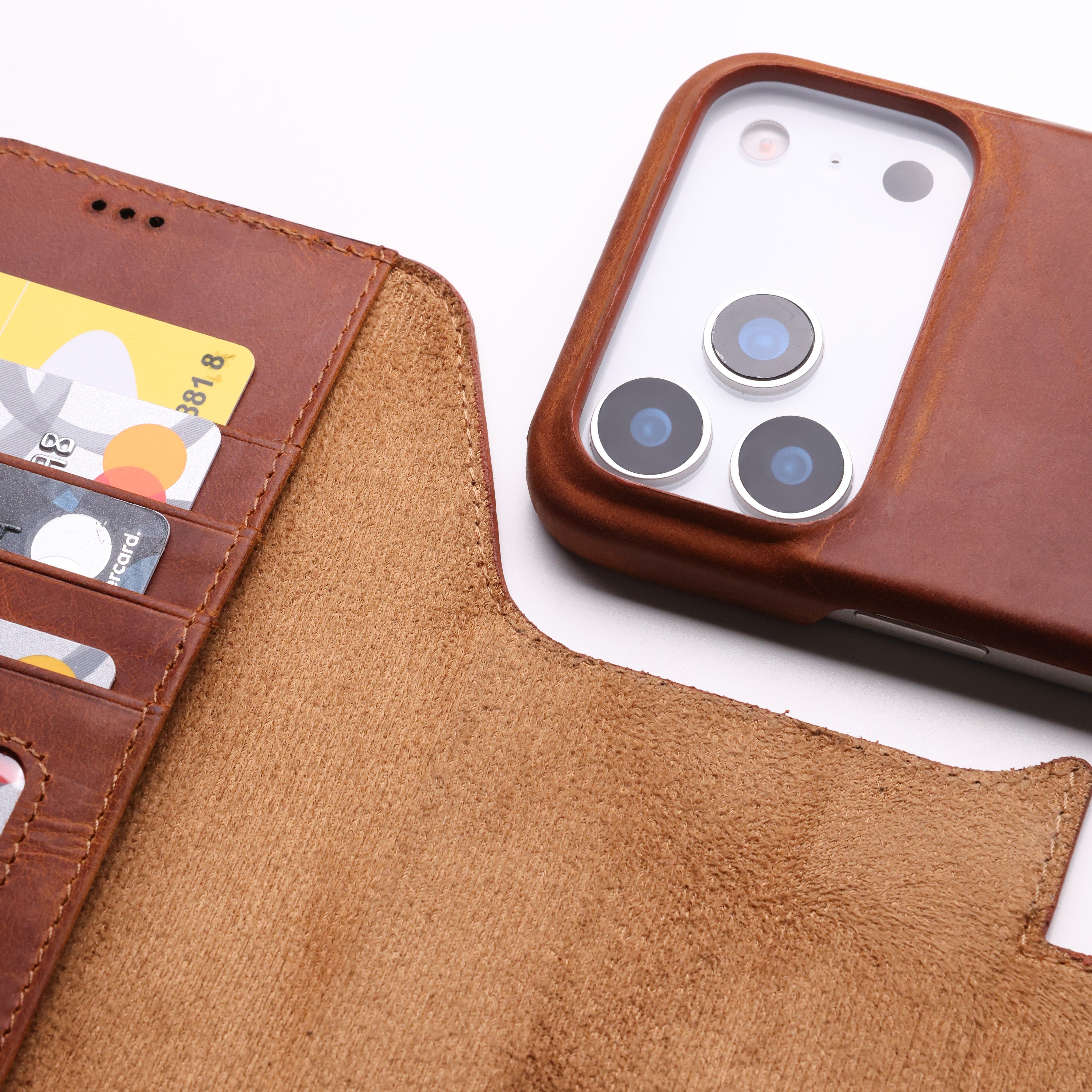 Full Wrap Magic Case | Handcrafted Full-Grain Leather for iPhone