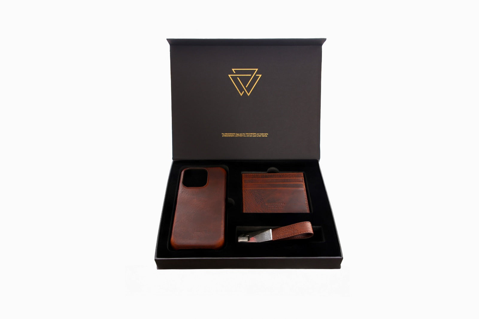 Klasik Deri Hediye Seti - Full Wrap Magsafe