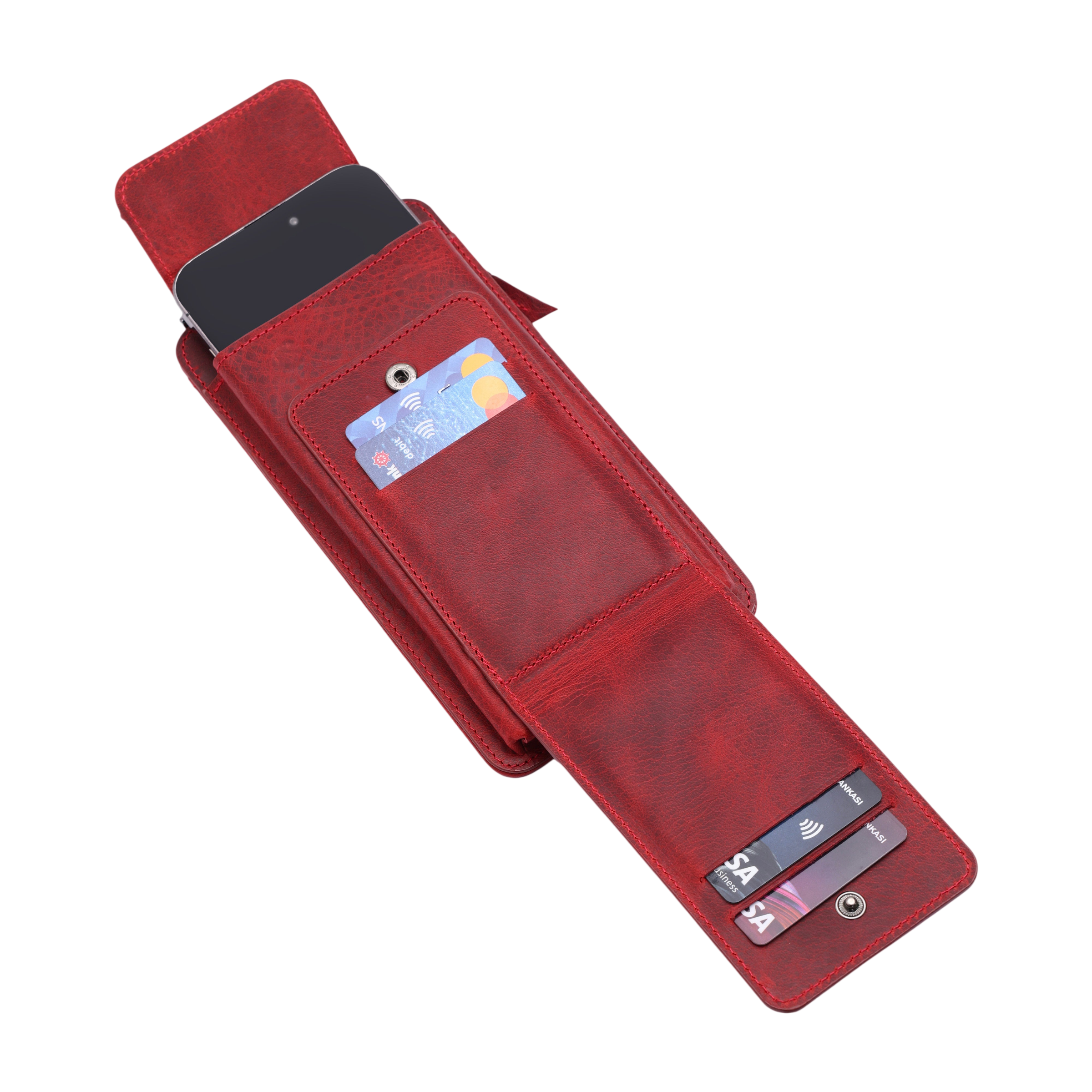 Neck Strap | Handcrafted Premium Full-Grain Leather Case for iPhone