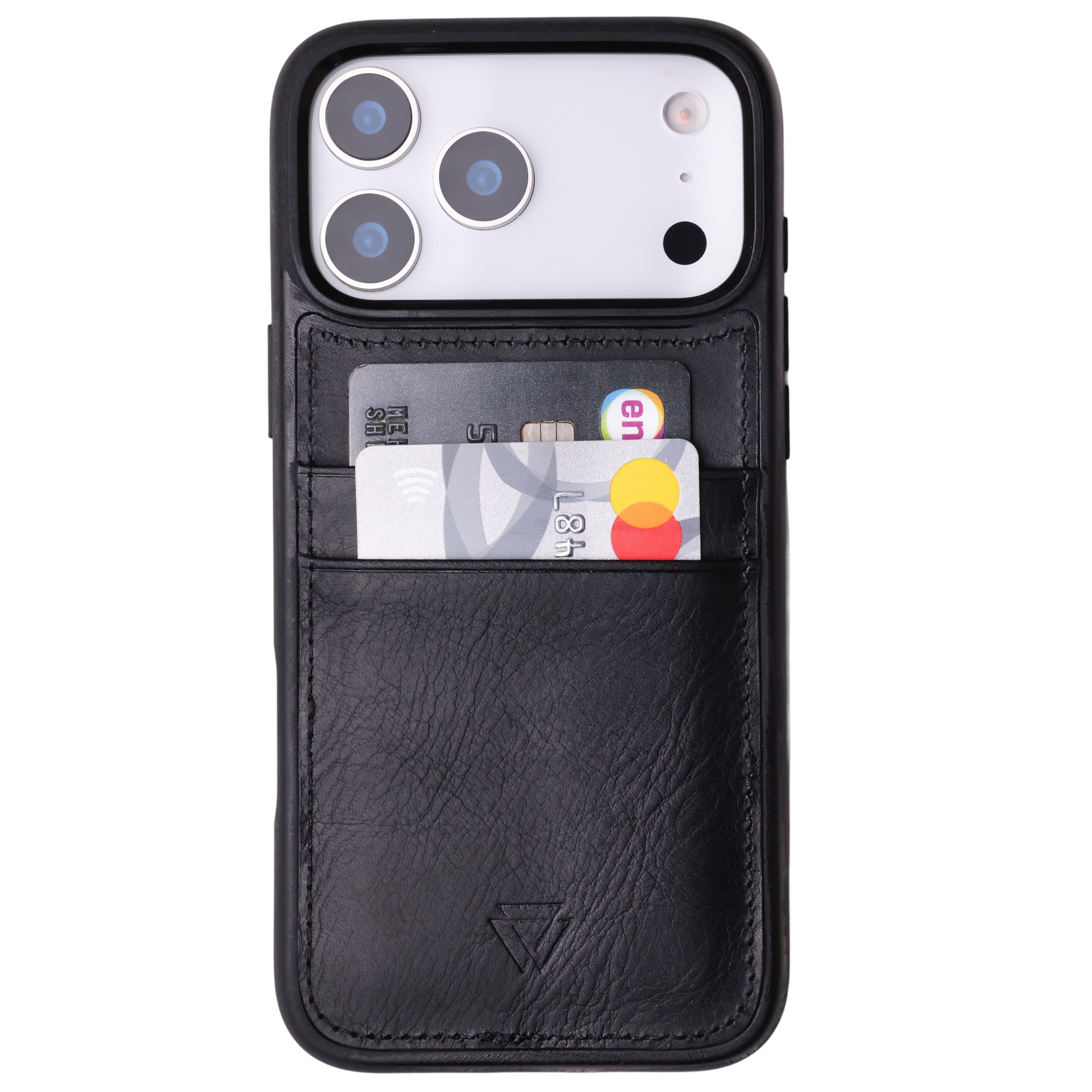 Back Cover C.C Handmade Full-Grain Leather iPhone Case