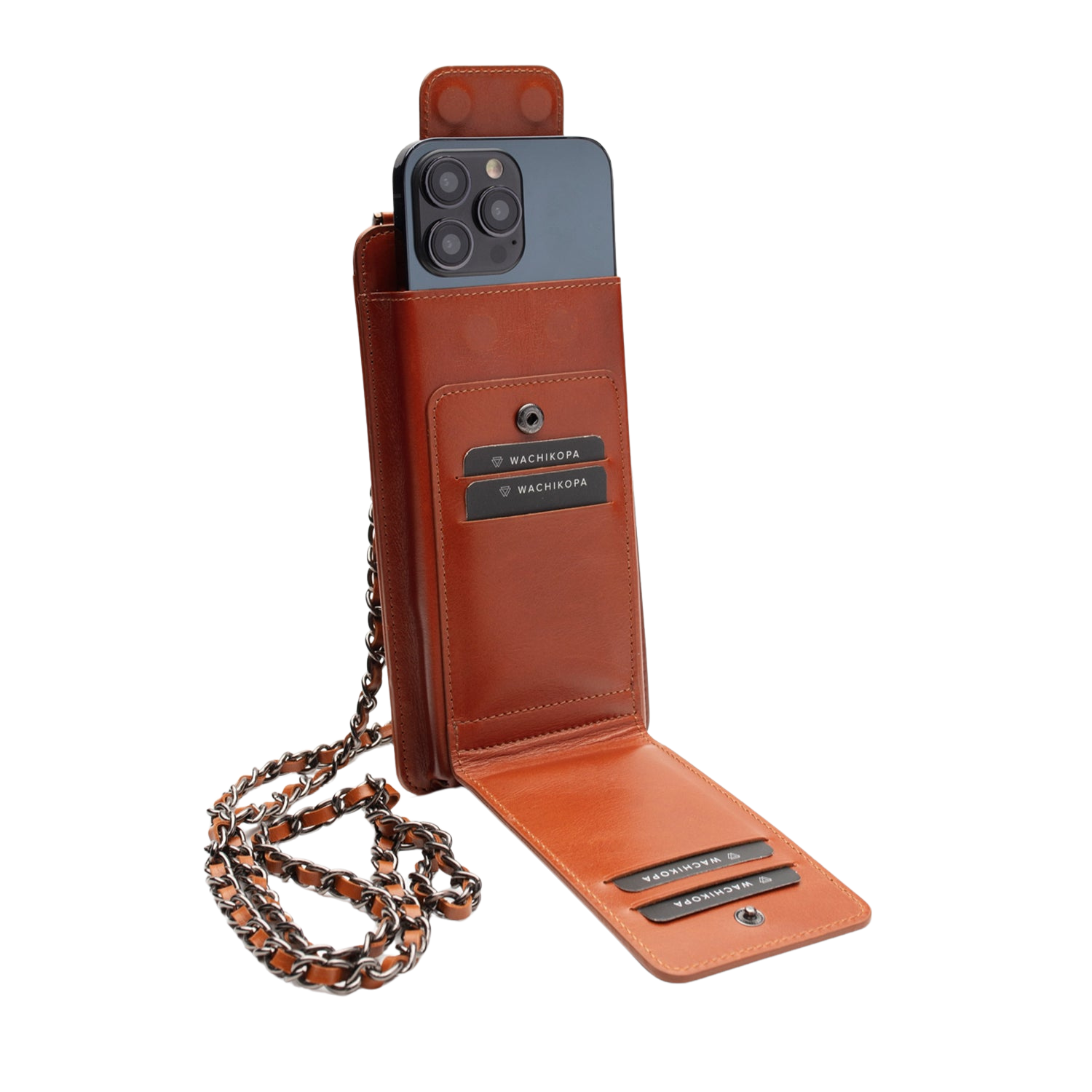 Neck Strap Wallet Phone Case