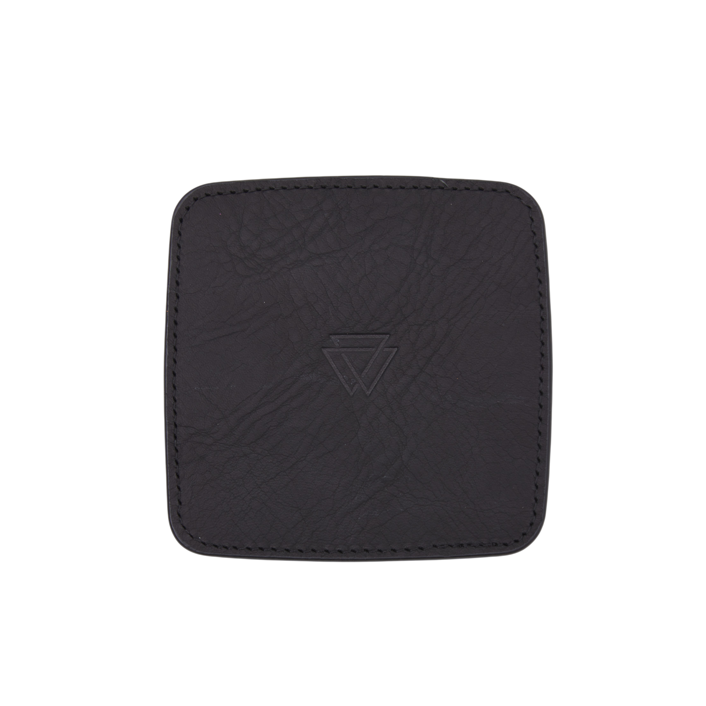 Elegance & Protection: Full-Grain Leather Coaster