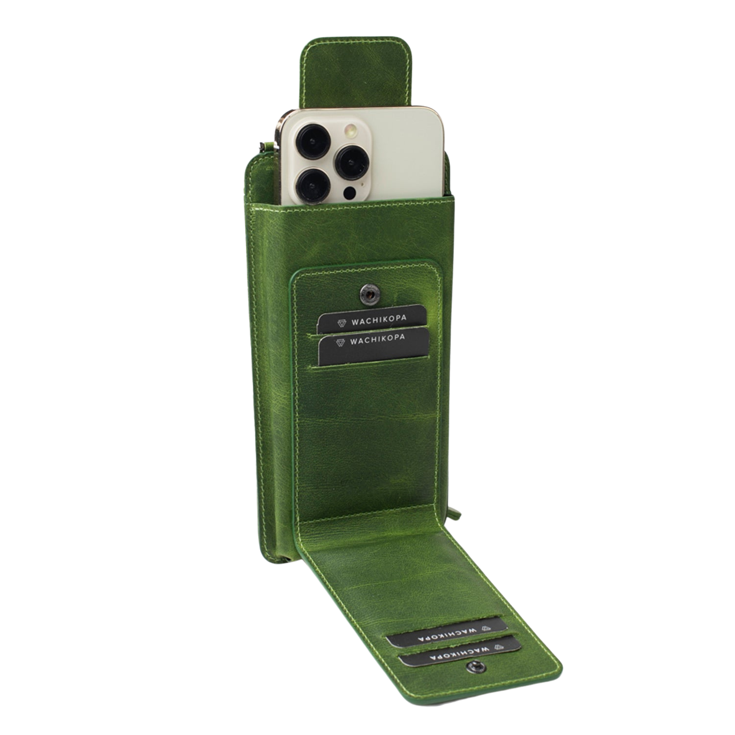 Neck Strap Wallet Phone Case