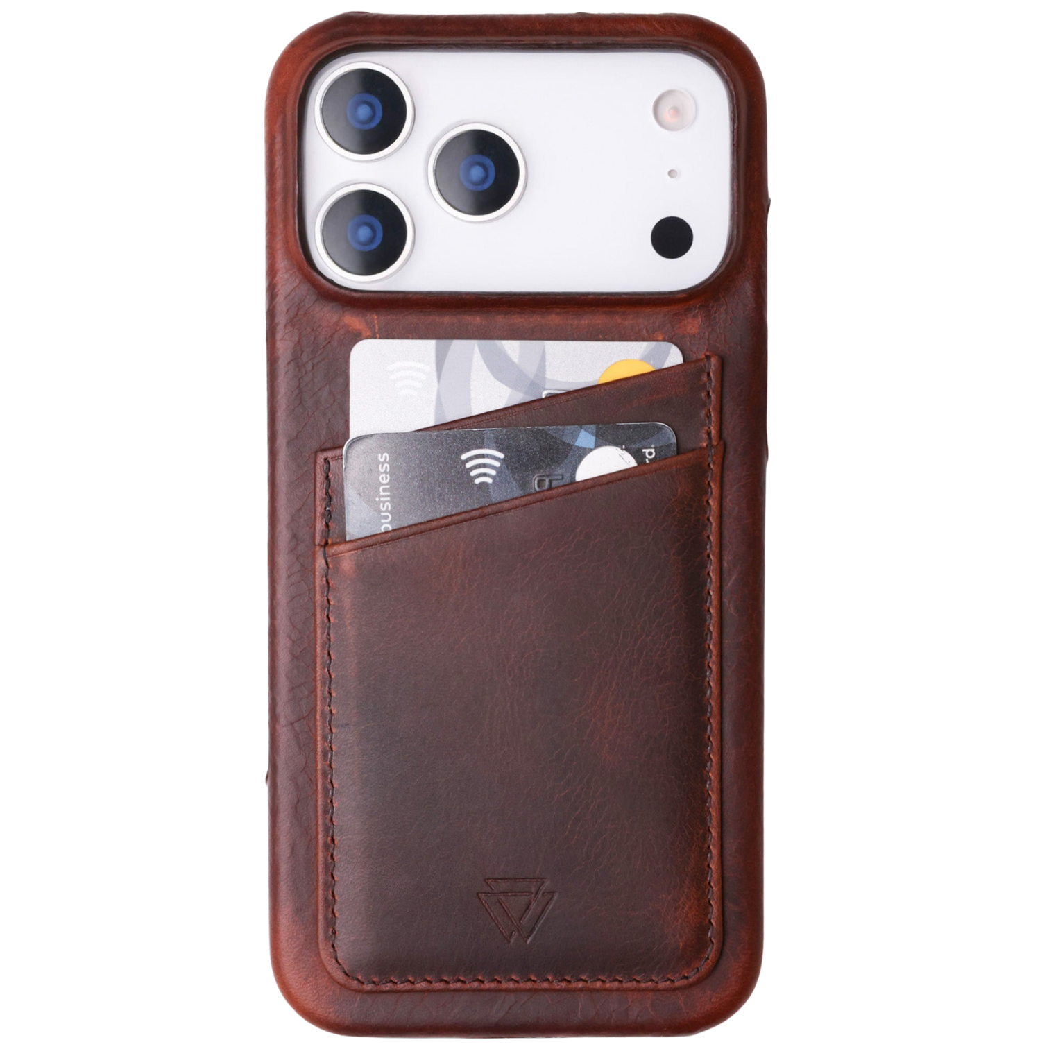 Full Wrap C.C | Handcrafted Full-Grain Leather Case for iPhone
