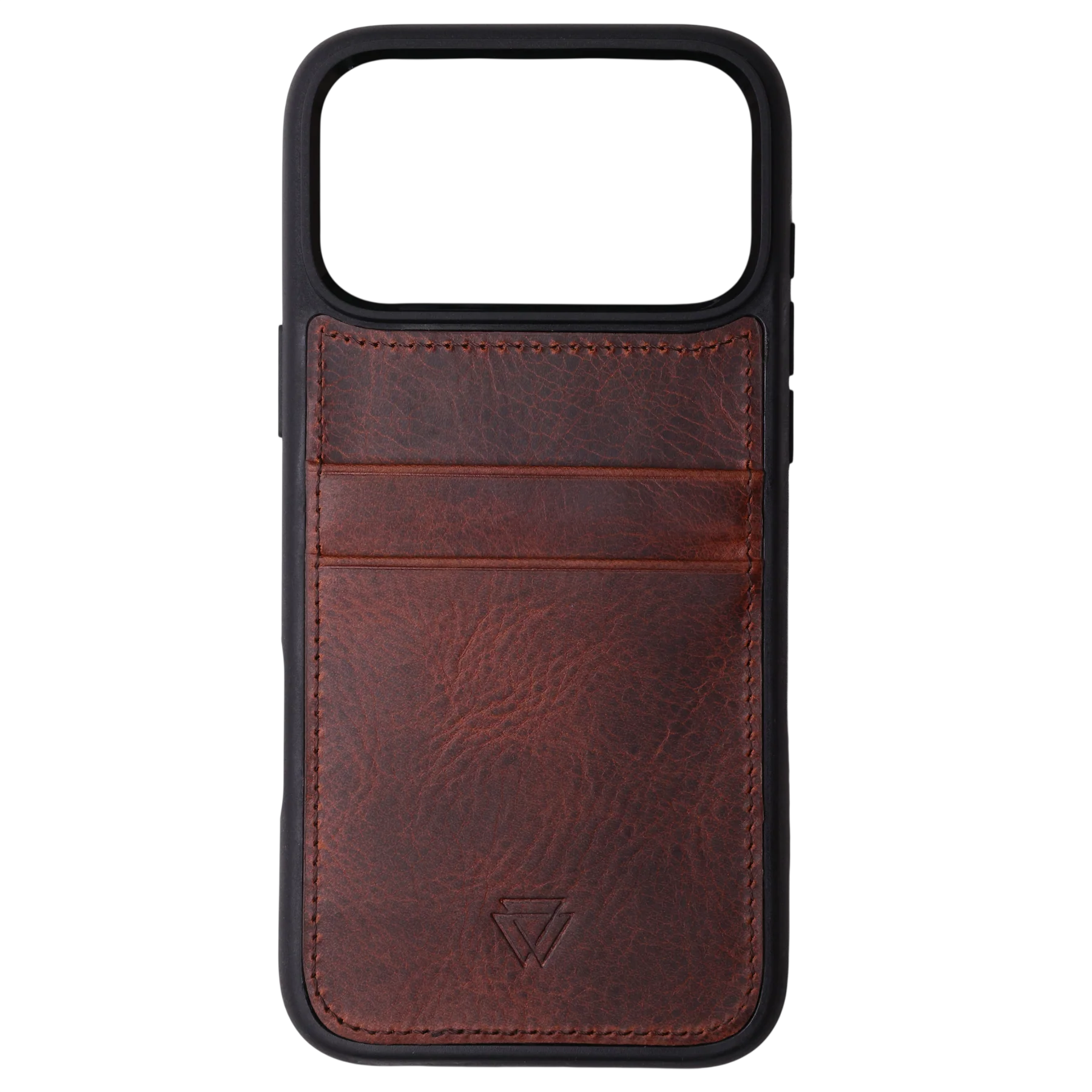 Back Cover C.C Handmade Full-Grain Leather iPhone Case