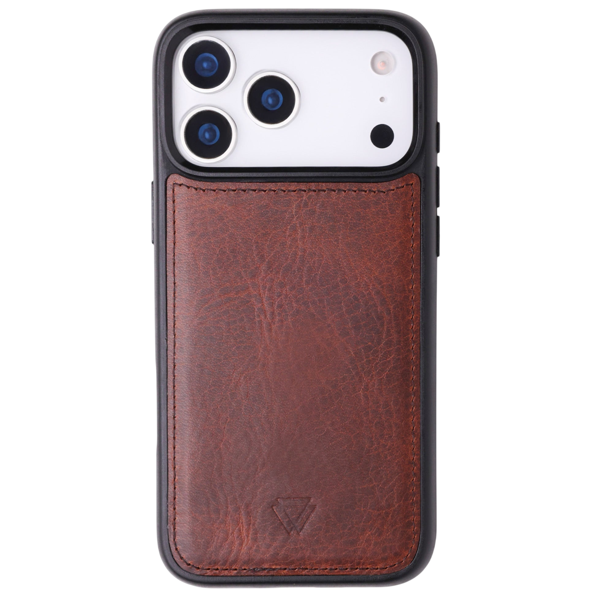 Back Cover Handmade Full-Grain Leather iPhone Case