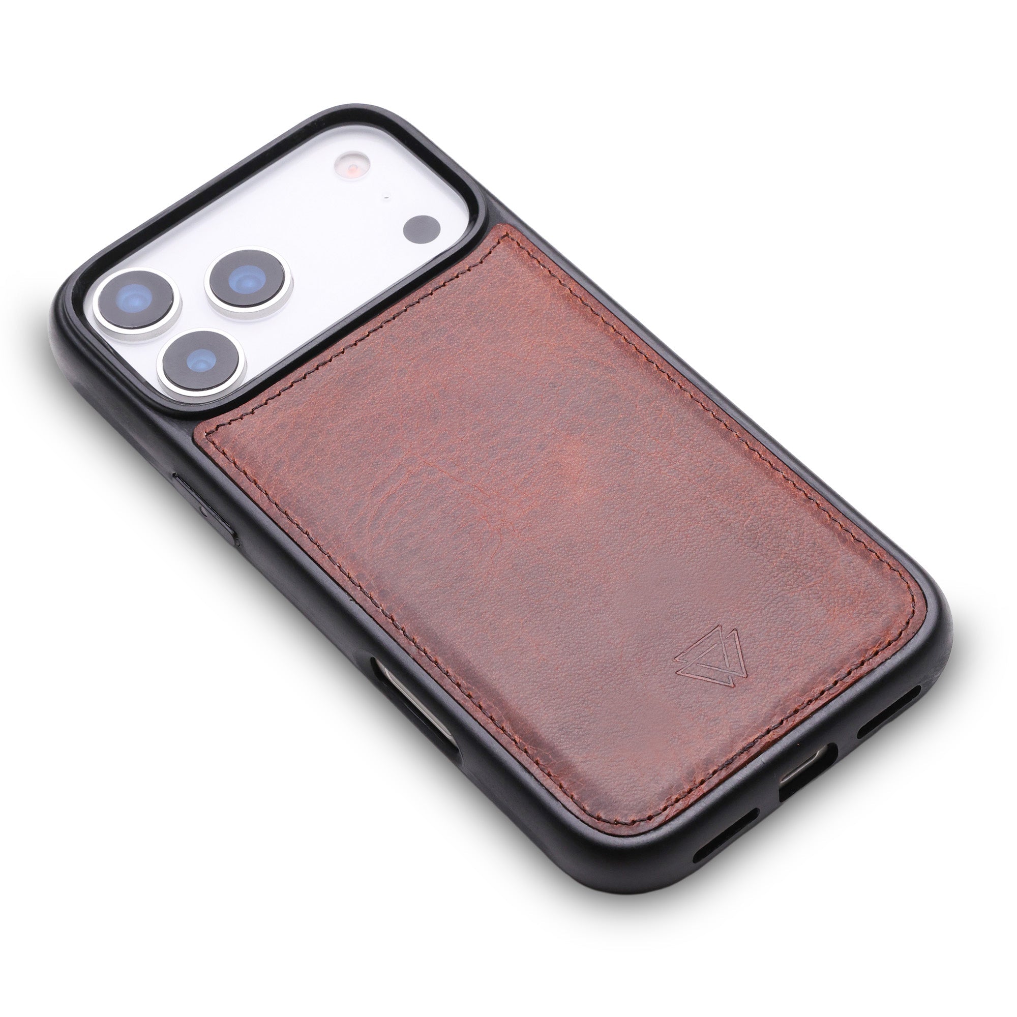 Back Cover Handmade Full-Grain Leather iPhone Case