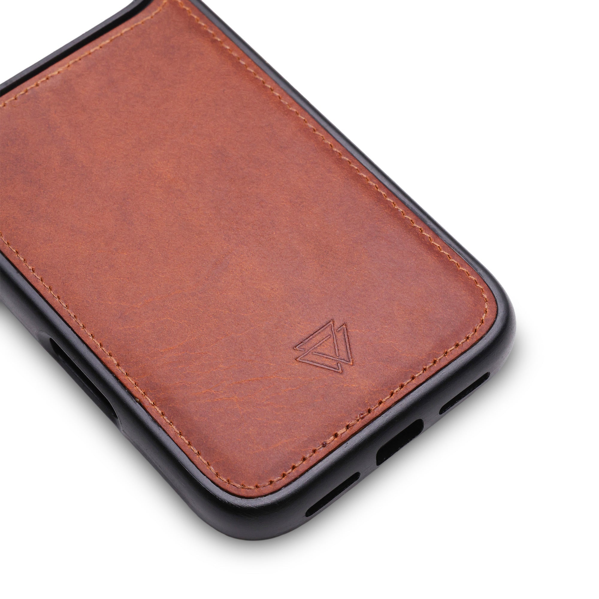 Back Cover Handmade Full-Grain Leather iPhone Case