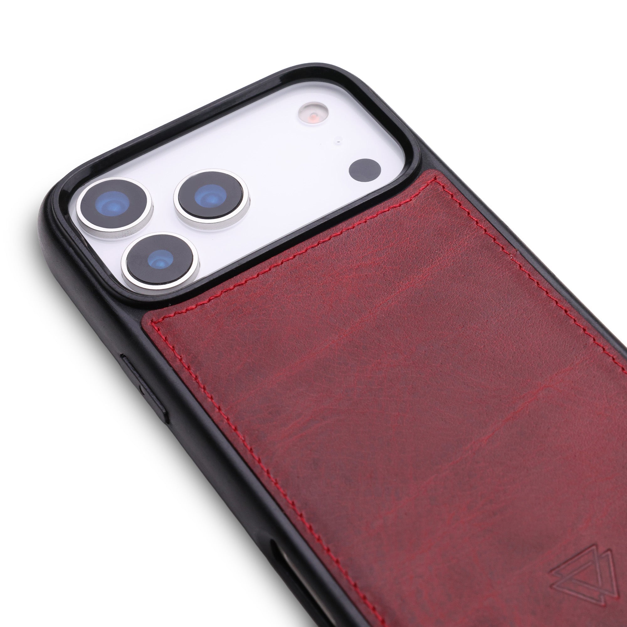 Back Cover Handmade Full-Grain Leather iPhone Case