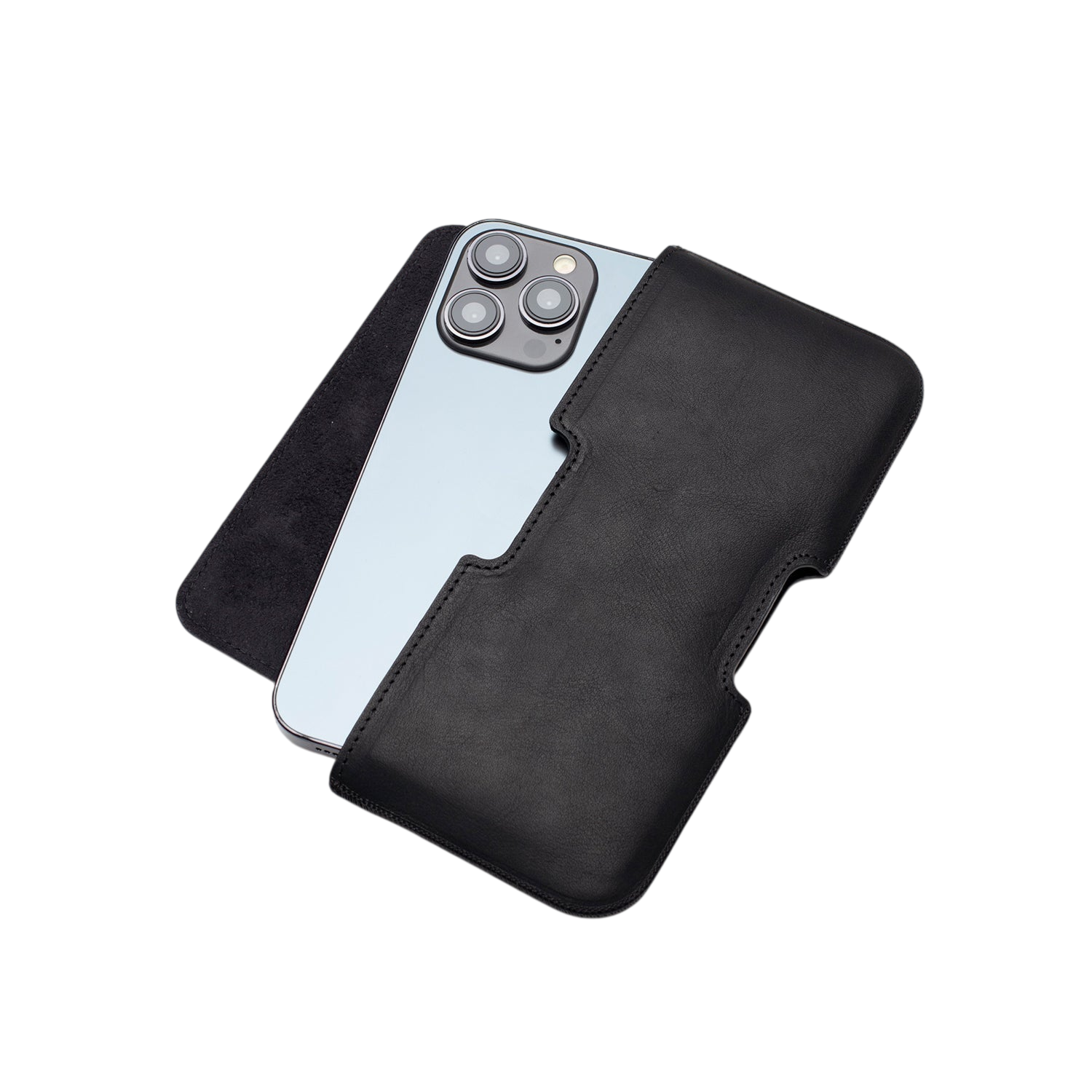 Belt Holster | Handcrafted Full-Grain Leather Case for iPhone