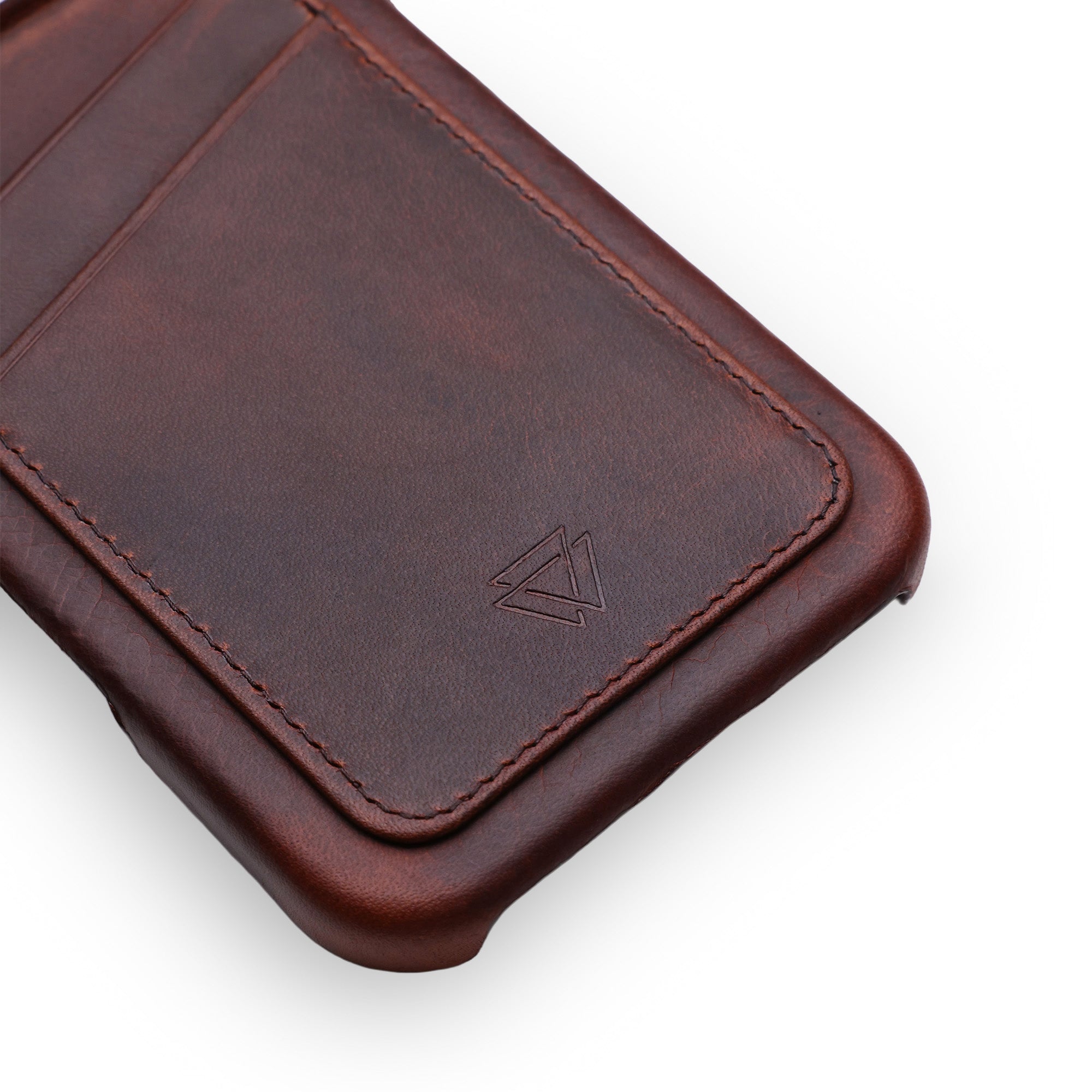 Full Wrap C.C | Handcrafted Full-Grain Leather Case for iPhone