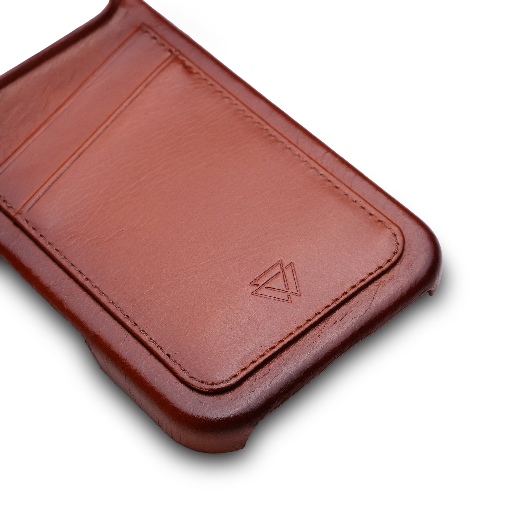 Full Wrap C.C | Handcrafted Full-Grain Leather Case for iPhone