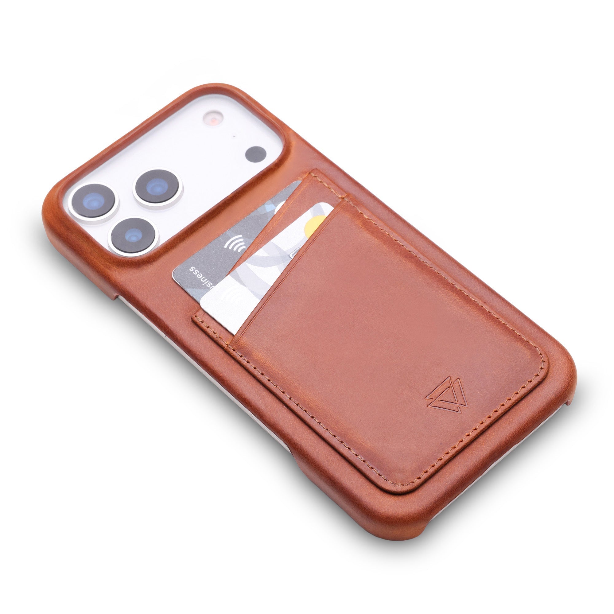 Full Wrap C.C | Handcrafted Full-Grain Leather Case for iPhone