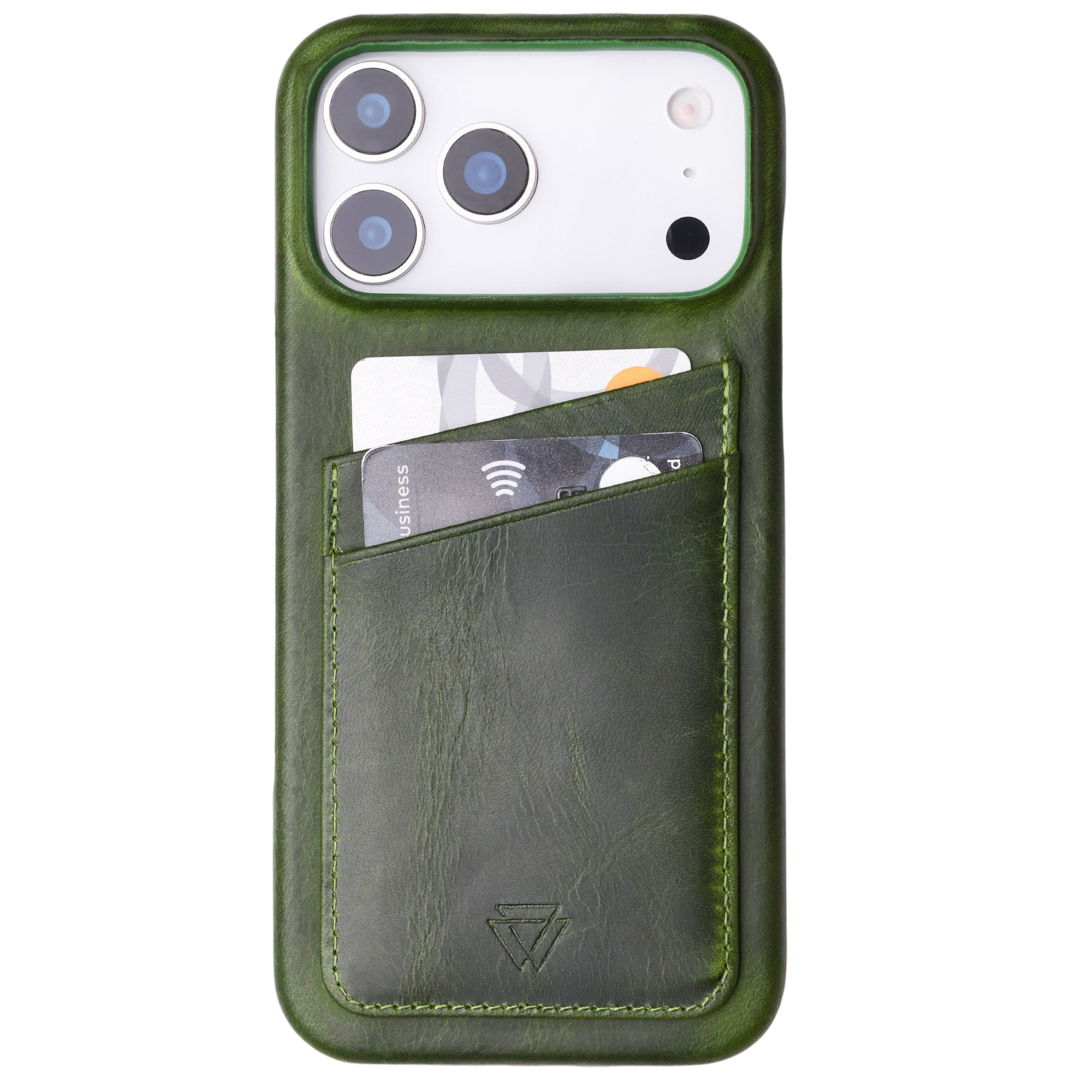 Full Wrap C.C | Handcrafted Full-Grain Leather Case for iPhone