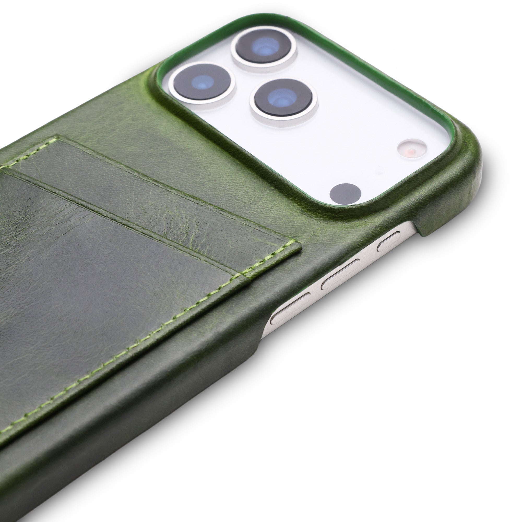 Full Wrap C.C | Handcrafted Full-Grain Leather Case for iPhone