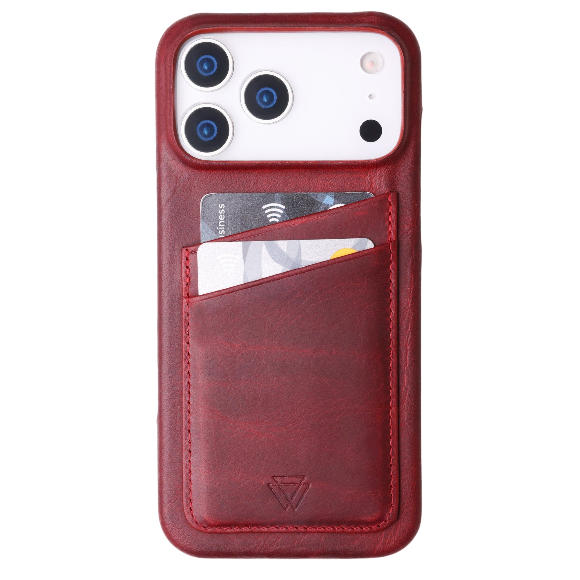 Full Wrap C.C | Handcrafted Full-Grain Leather Case for iPhone