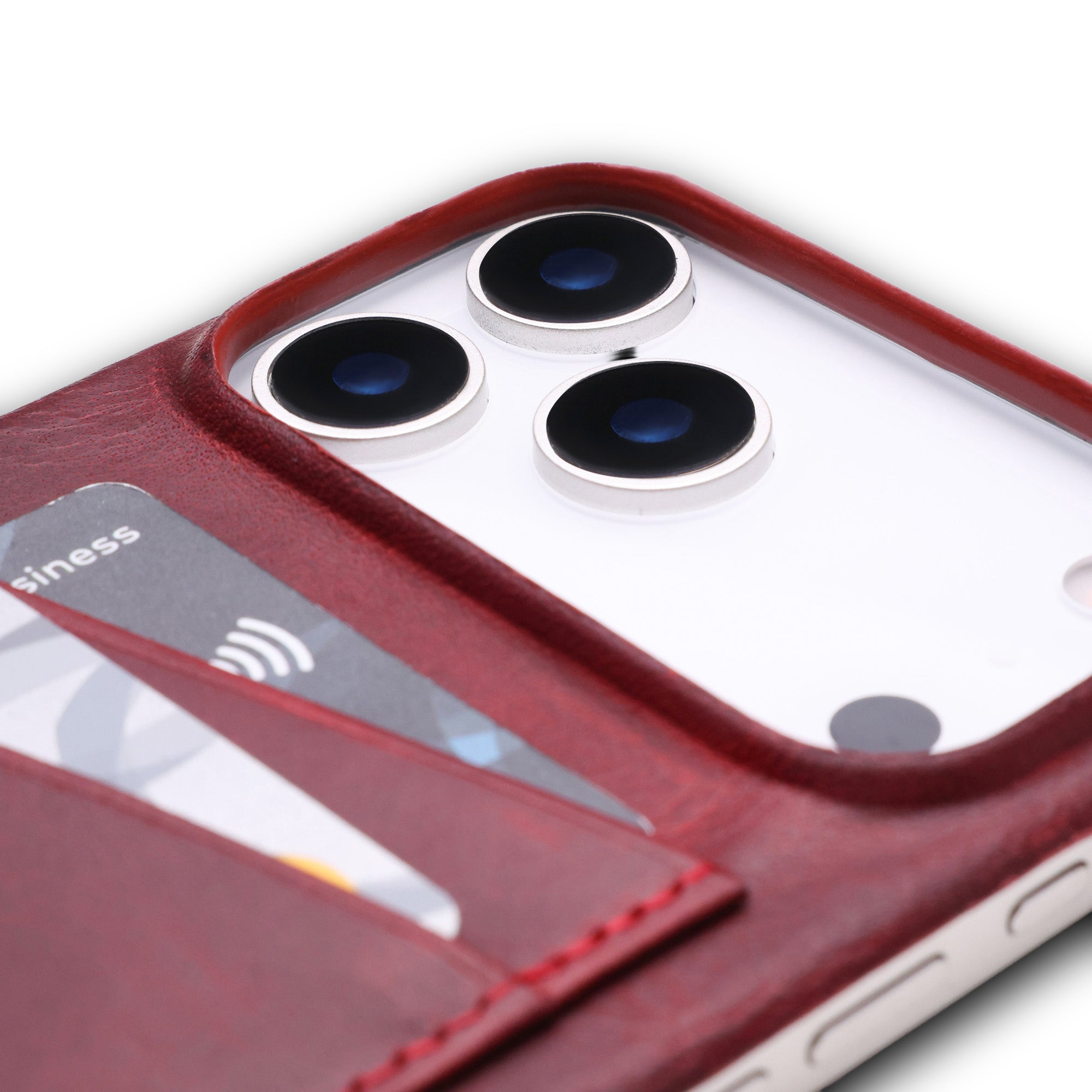 Full Wrap C.C | Handcrafted Full-Grain Leather Case for iPhone