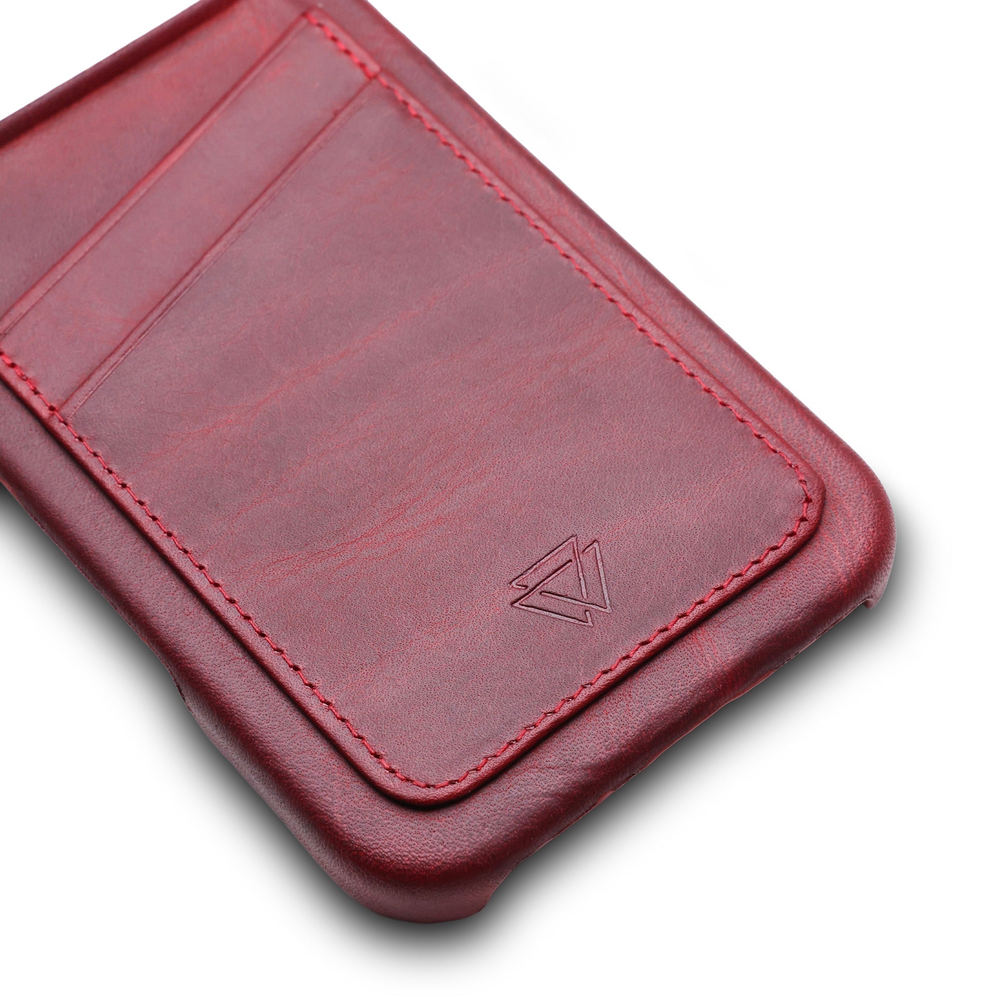 Full Wrap C.C | Handcrafted Full-Grain Leather Case for iPhone