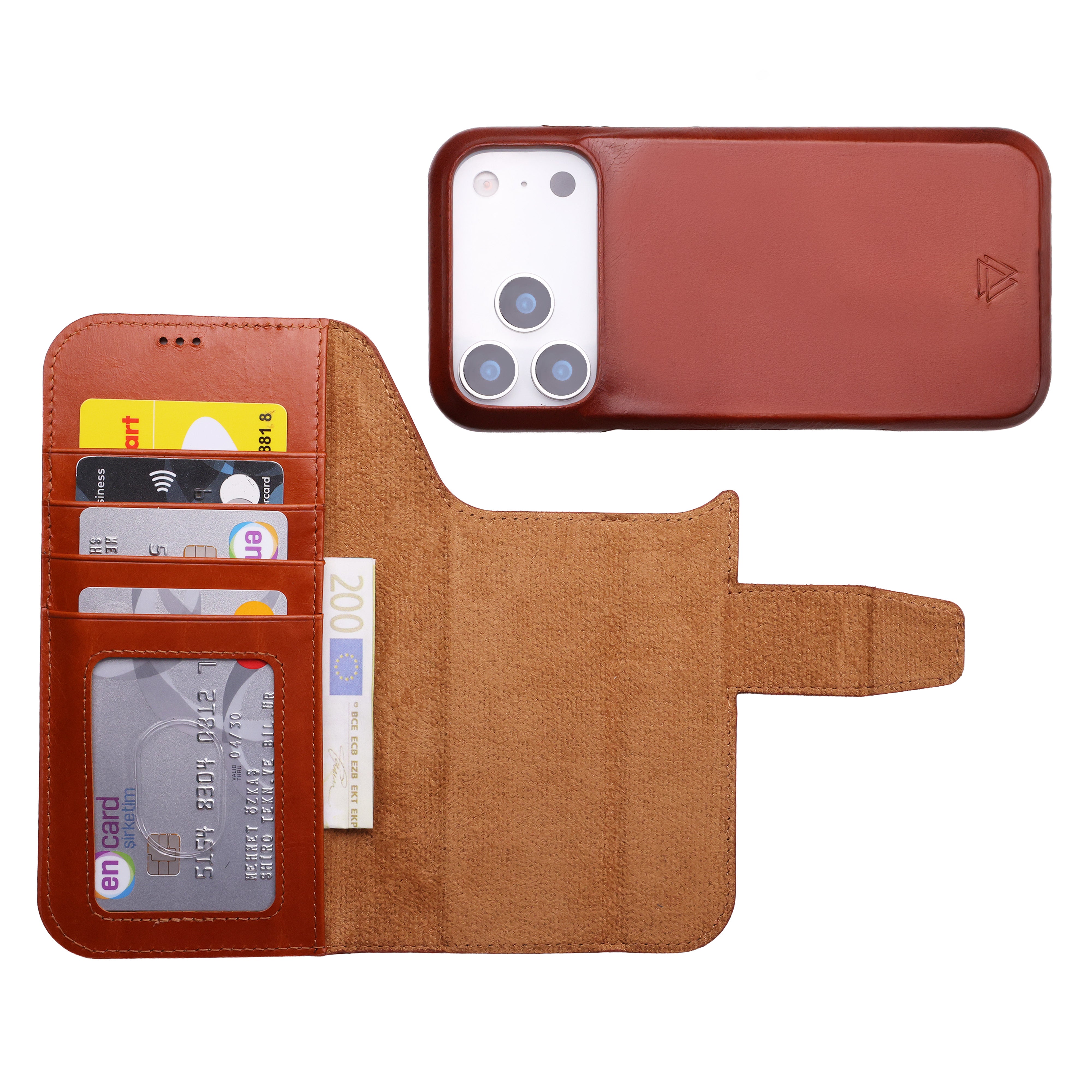 Full Wrap Magic Case | Handcrafted Full-Grain Leather for iPhone