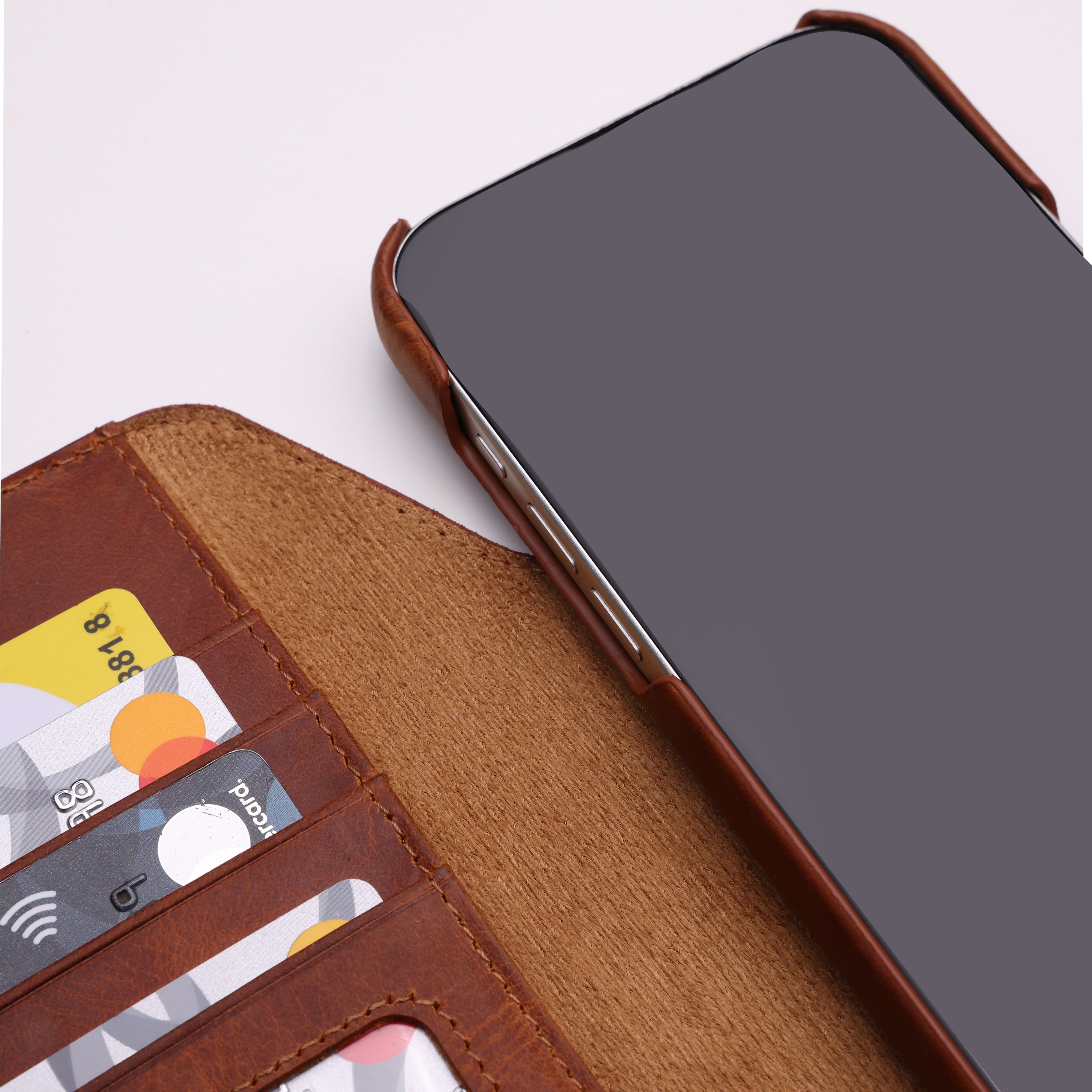 Full Wrap Magic Case | Handcrafted Full-Grain Leather for iPhone